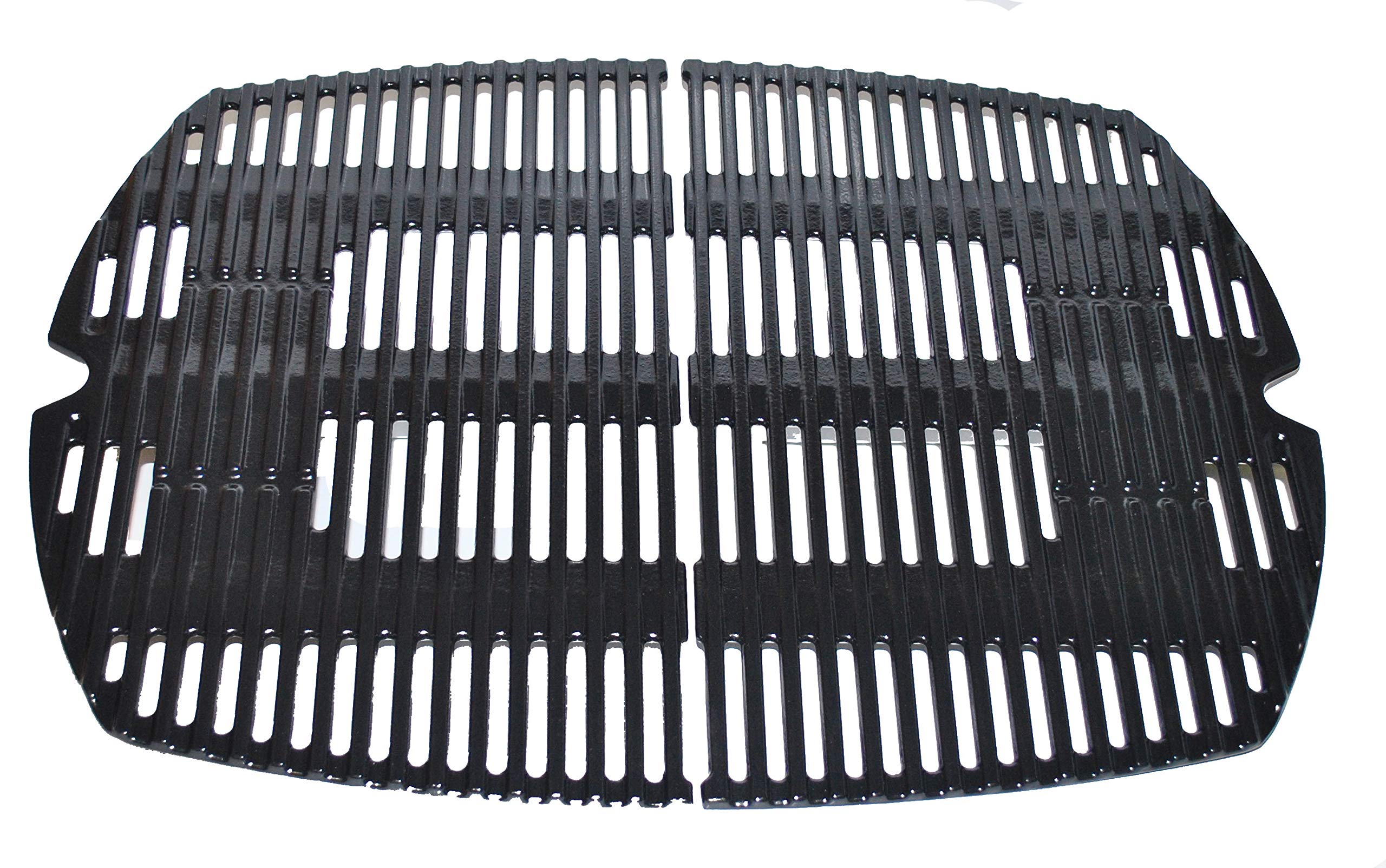 Weber 67152 Q 3000/3200 Porcelain Enamel Cast Iron Cooking Grates - Premium BBQ Grill Replacement Grates for Weber Q Series Gas Grills - Perfect for Backyard Grilling, Camping & Outdoor Cooking