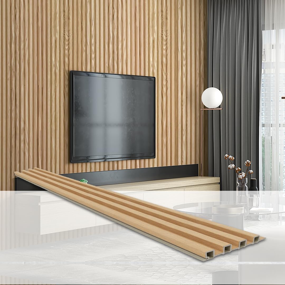 DEKKOR WPC Acoustic Slat Wall Panels - 6 Pack 96