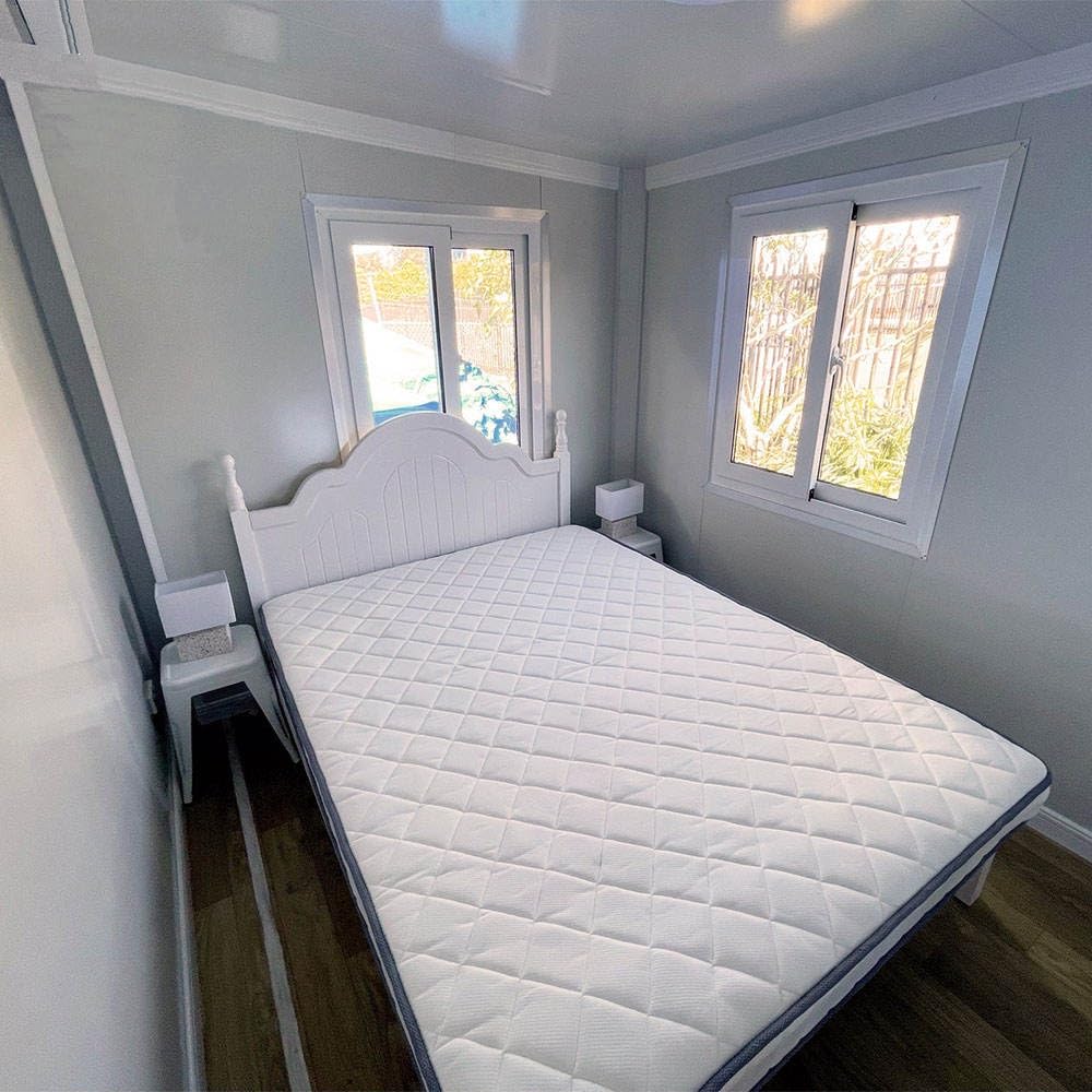 40ft x 20ft Prefabricated Tiny Homes for Sale - Mobile Tiny House with Foldable Design, Bathroom & Kitchen Included | Perfect for Backyard Guest House, Vacation Cabin or Off-Grid Living