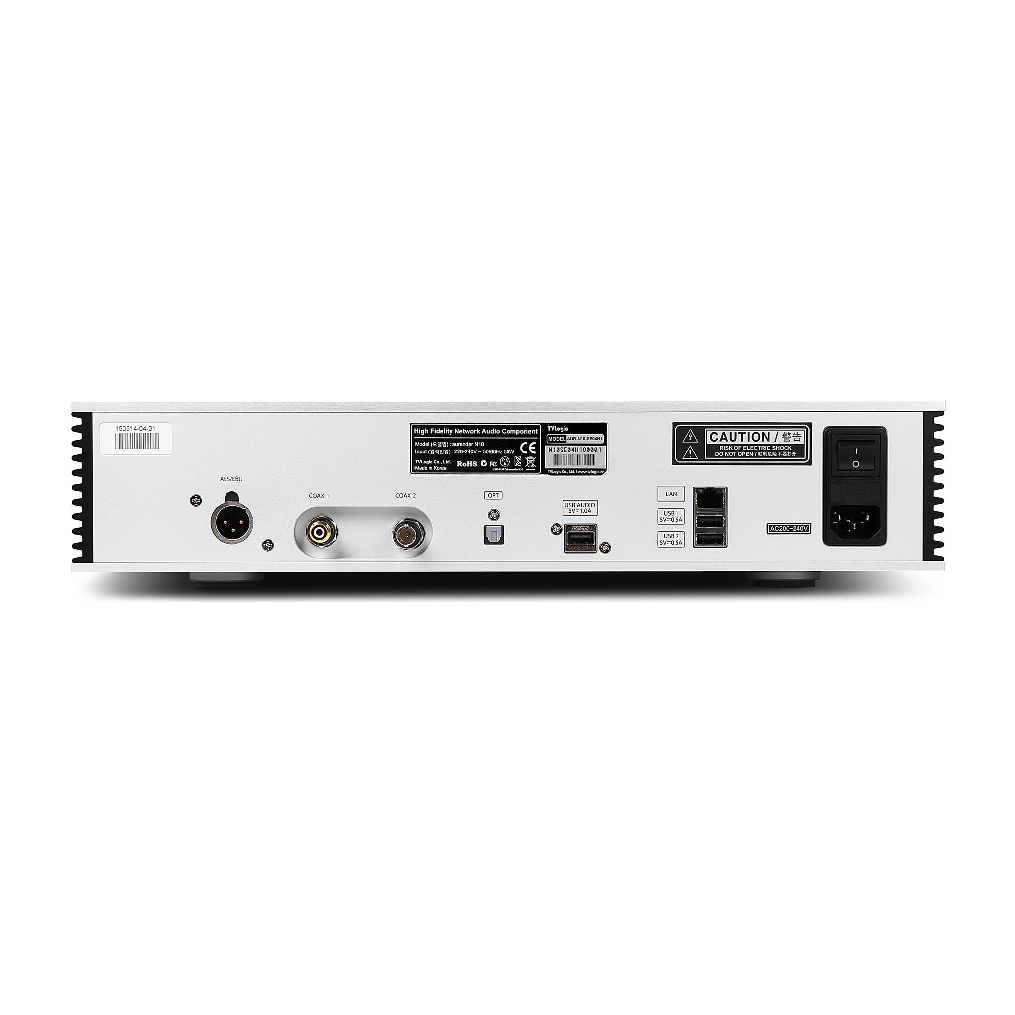 Aurender N10 High-End Music Server & Streamer - Audiophile Digital Music Player for Home Theater & Hi-Fi Systems - Perfect for Streaming, Storing & Enjoying Lossless Audio