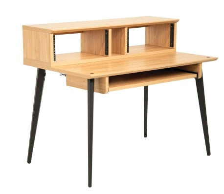 Premium Gator Elite Series Office Desk - Natural Maple Matte Finish for Home & Office Workspace