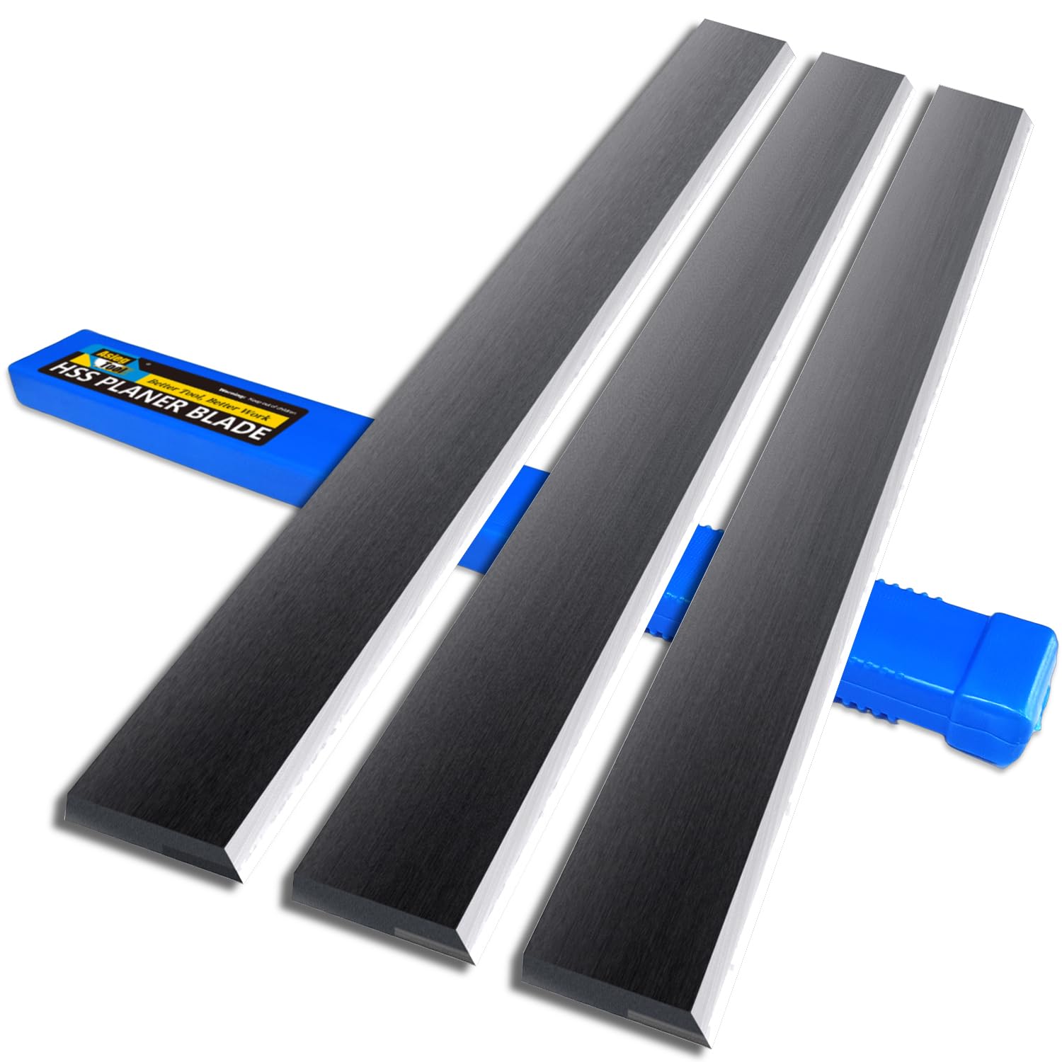 Premium TCT 15-Inch Planer Blades & Jointer Knives Set - Replacement for Delta 22-677, Grizzly G0453, Jet 708529G & More (3-Piece) - Perfect for Woodworking, Cabinet Making & DIY Projects