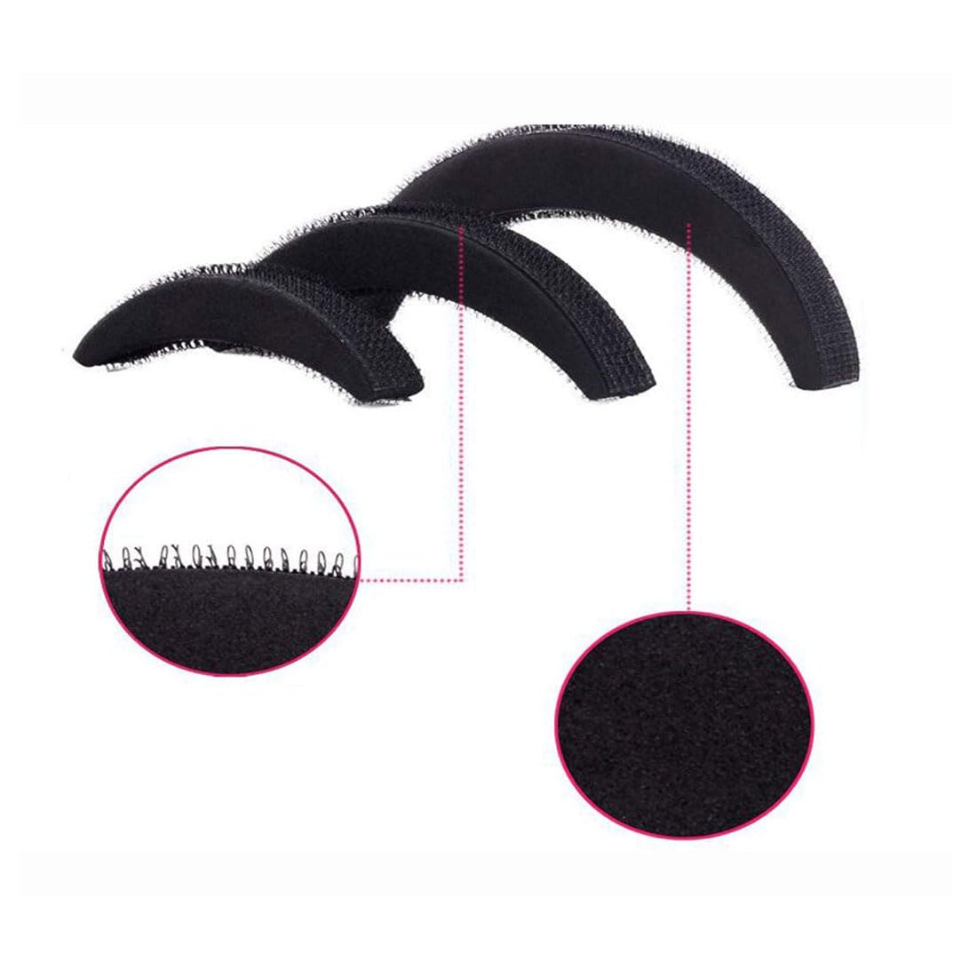 GadinFashion™ 7-Piece Hair Accessories Set - Hair Puff Maker, Banana Bumpits, Styling Tools for Women & Girls - Perfect for Parties, Weddings & Everyday Hairstyling