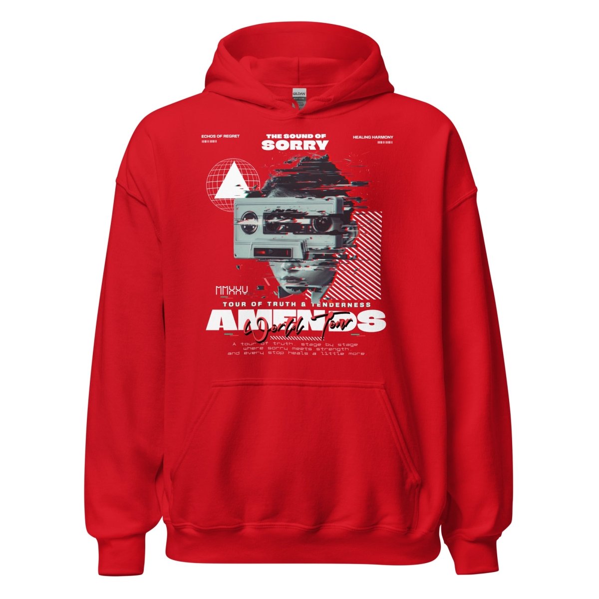 Amends World Tour Hoodie – Sobriety Meets Streetwear | Unisex Comfort Hoodie for Recovery & Everyday Wear | Perfect for Concerts, Gym & Casual Outfits