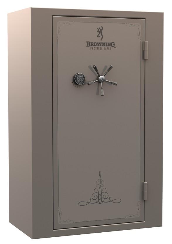 Browning P49T Platinum Gun Safe - Fireproof & Secure Handgun Storage for Home & Office Safety | Ideal for Pistols, Rifles, and Valuables Protection