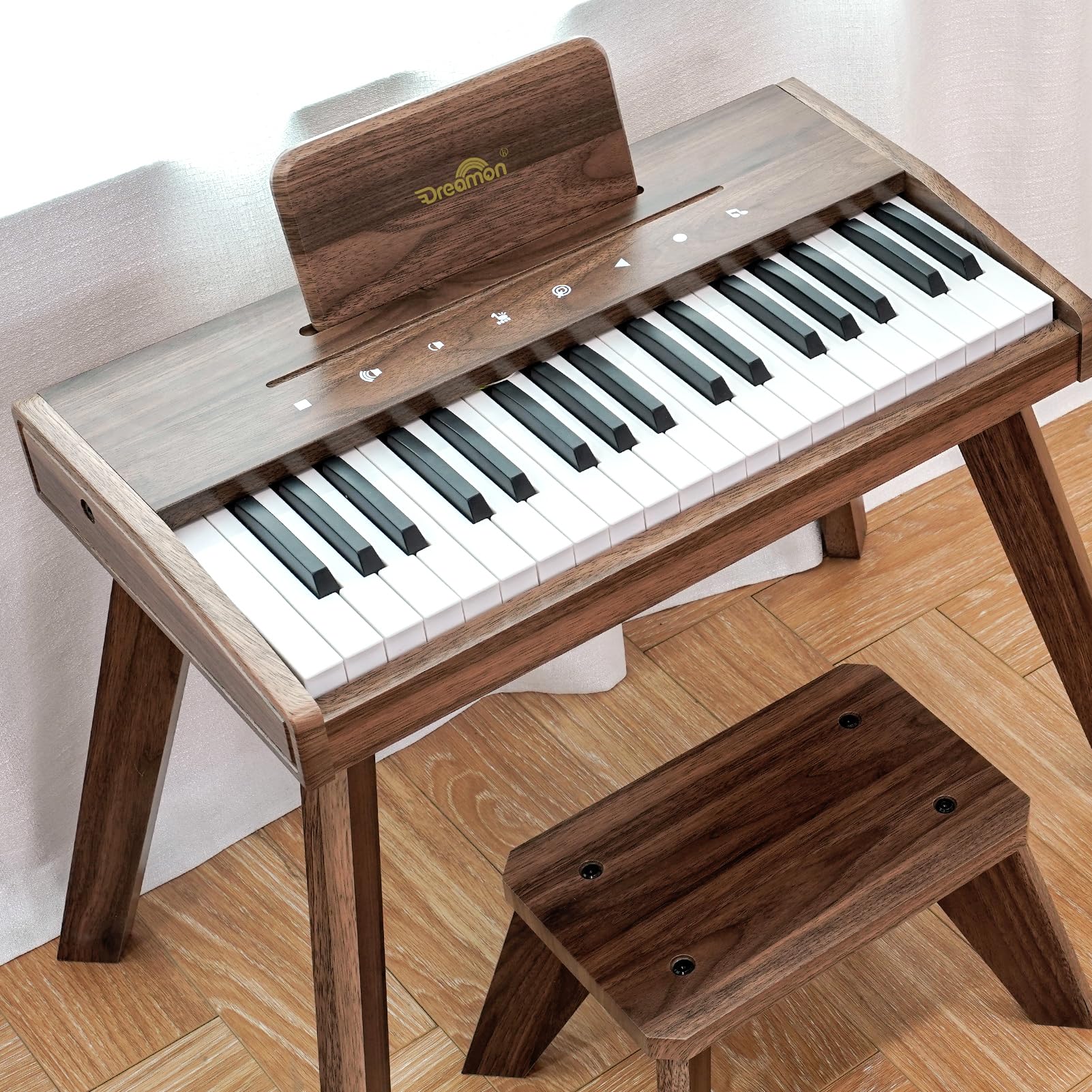 **Dreamon 61-Key Kids Digital Piano Keyboard - Portable Electronic Piano with Built-in Speakers & Headphone Jack - Best Music Educational Toy for Boys & Girls Ages 3-12 - Ideal for Home Learning, Birthday & Christmas Gifts**    *(Perfect for beginners, music practice, classroom activities, and family entertainment!)*