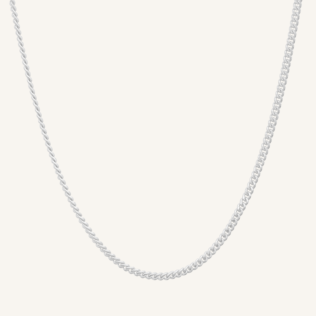 Stylish 50cm Curb Chain Necklace for Women & Men - Perfect for Layering, Gifts & Everyday Wear