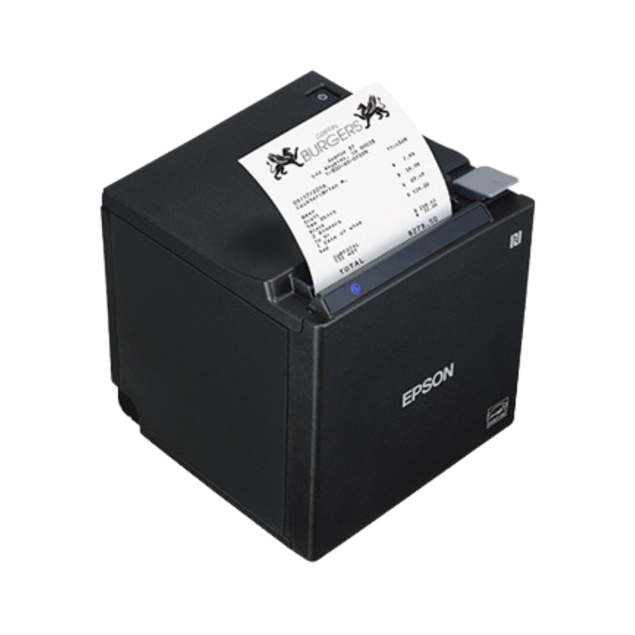 Epson TM M30II Compact Thermal Bluetooth Receipt Printer with Ethernet - Ideal for Retail Stores, Restaurants, and Small Businesses