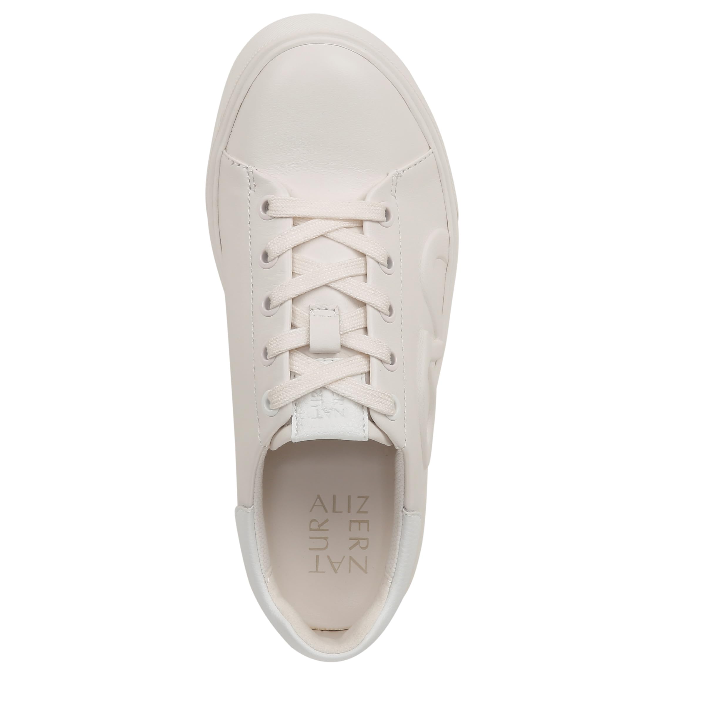 Naturalizer Women's Morrison Logo Lace-Up Fashion Sneakers - Comfortable Casual Walking Shoes for Work, Travel & Everyday Wear