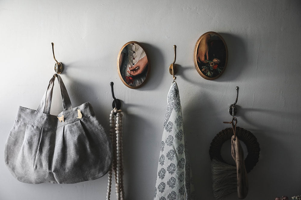 Peak Double Hook - Heavy Duty Hanging Hooks for Wall, Ceiling & Garage - Perfect for Hanging Plants, Bikes, Ladders & Storage Organization