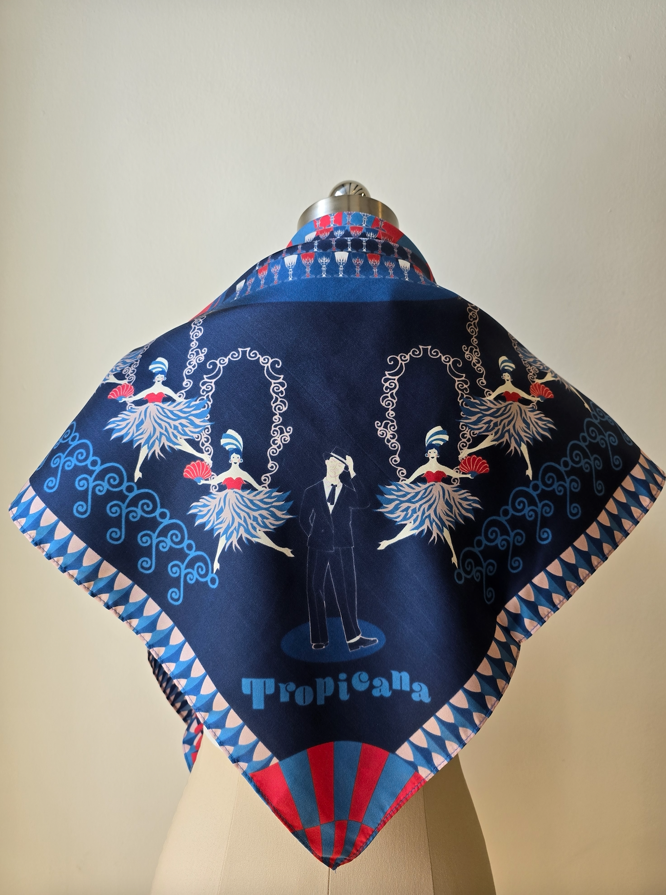 Tropicana Dream Silk Scarf - Premium 100% Mulberry Silk Fashion Accessory for Women - Perfect for Travel, Weddings & Special Occasions