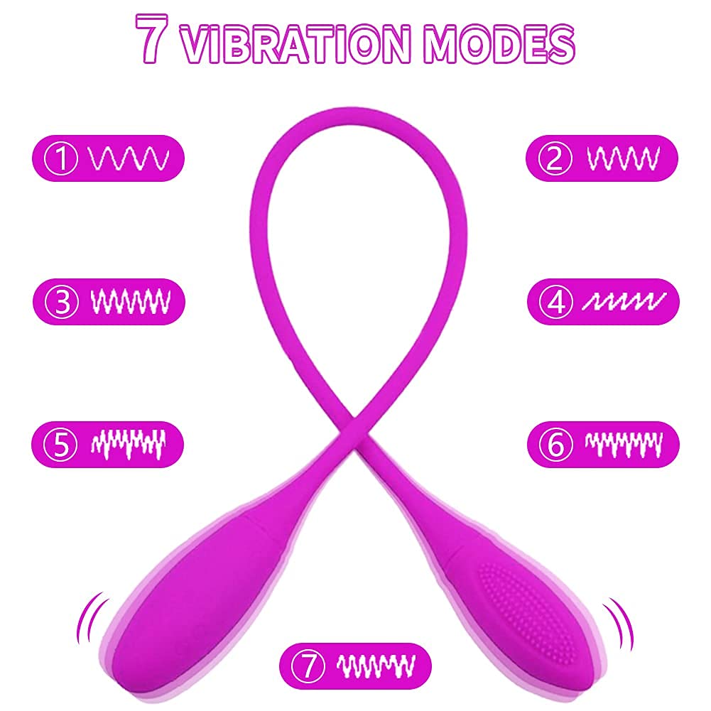 Qieaut Realistic Thrusting Rabbit Vibrator for Women - Dual Motor Clitoral & G-Spot Stimulator with Anal Plug - Powerful Sex Toy for Solo Play & Couples Use in Bedroom, Shower & Travel