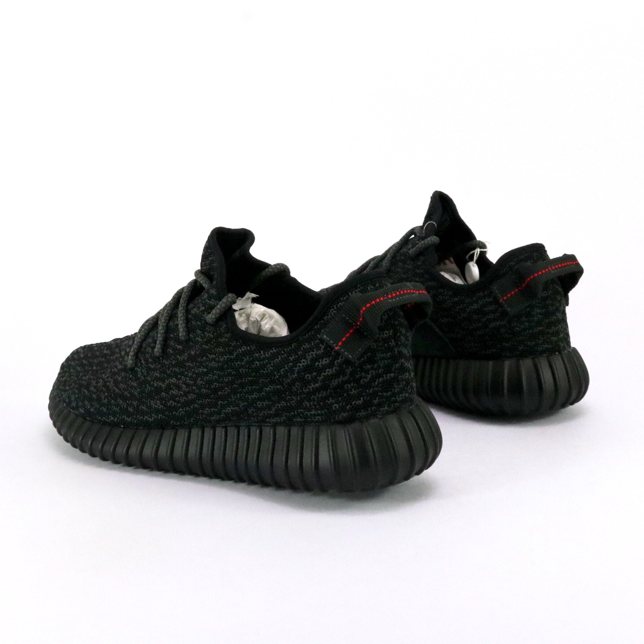 Adidas Yeezy Boost 350 Pirate Black Sneakers (2023) - Men's Running Shoes for Casual Wear & Street Style Fashion