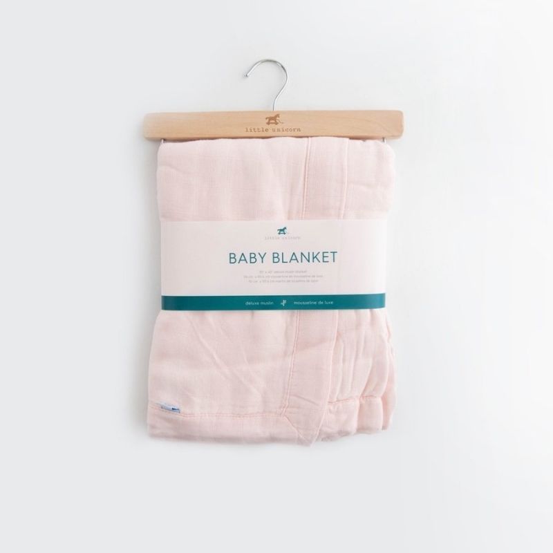 Premium Soft Muslin Baby Blanket - Breathable & Lightweight for Newborns, Swaddling, Nursing, and Stroller Use - Perfect Baby Shower Gift