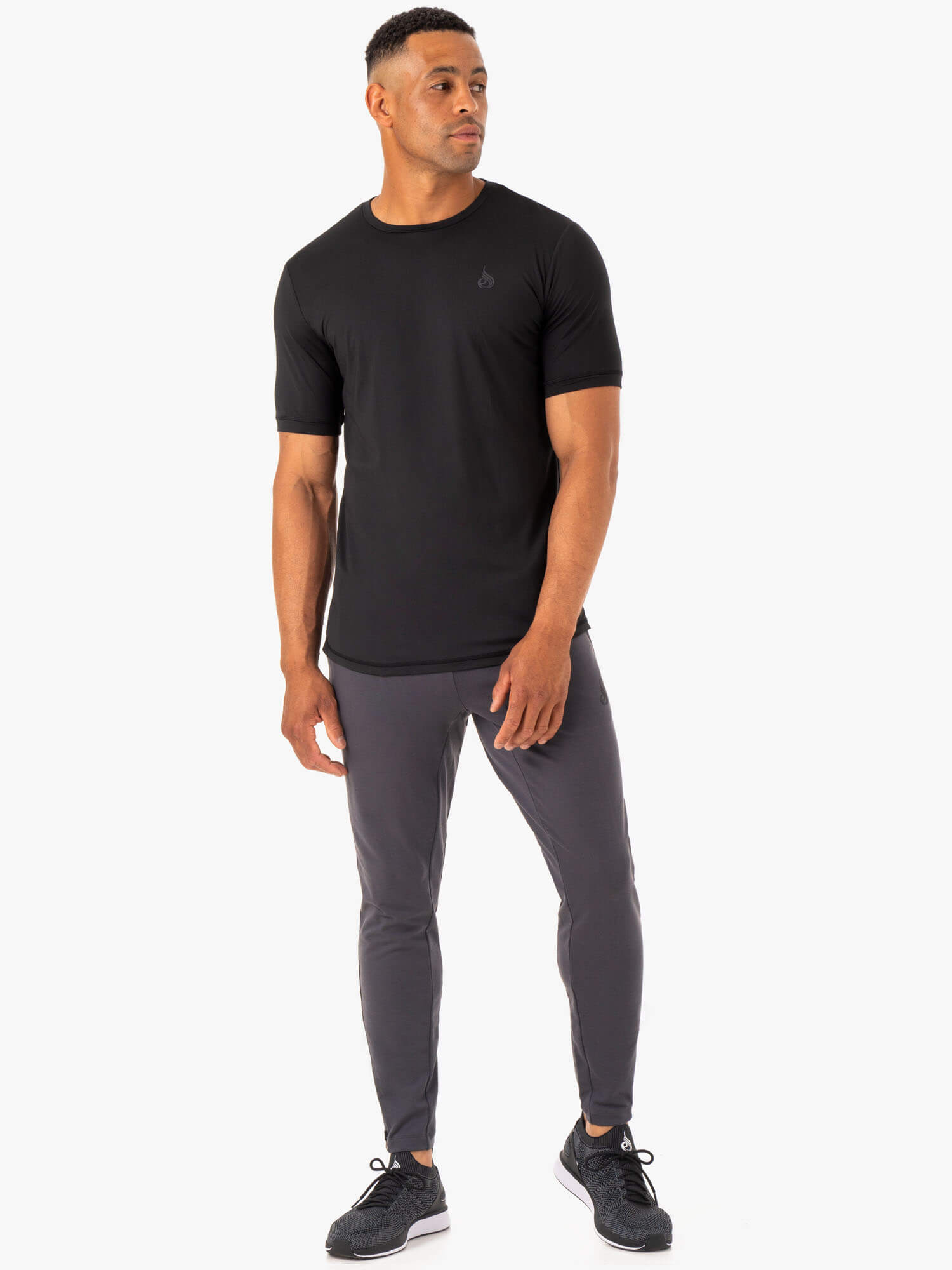 Optimal Gym Track Pant - Charcoal Gray Workout Joggers for Men & Women | Lightweight, Breathable & Stretchy for Running, Yoga & Training