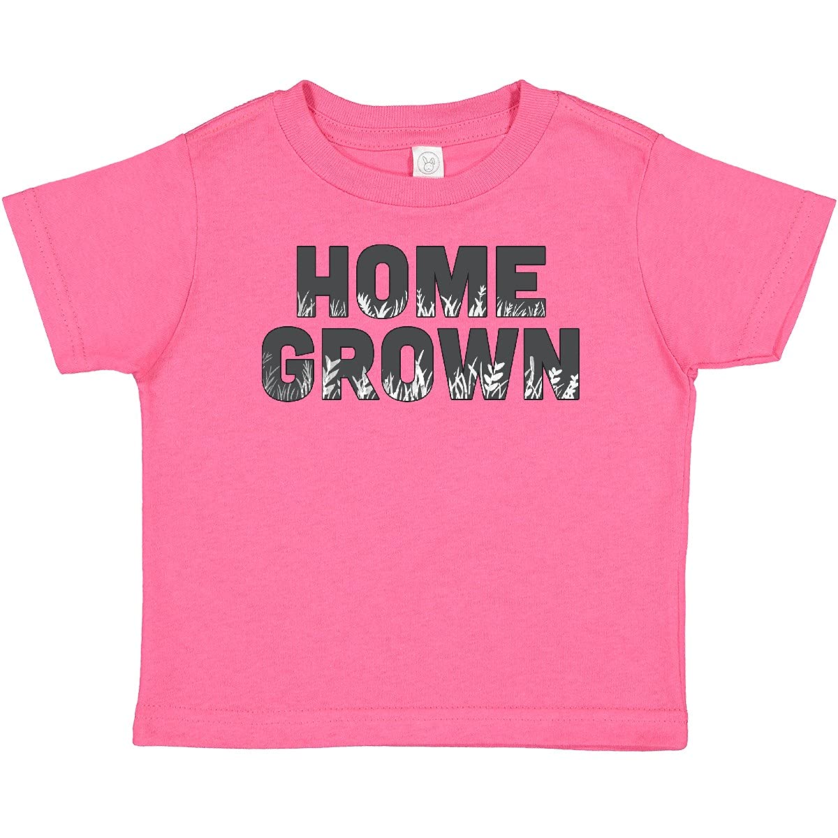 Organic Cotton Baby T-Shirt - Cute Home Grown Design | Soft & Comfortable Infant Clothes for Boys & Girls | Perfect for Playdates, Family Photos & Everyday Wear