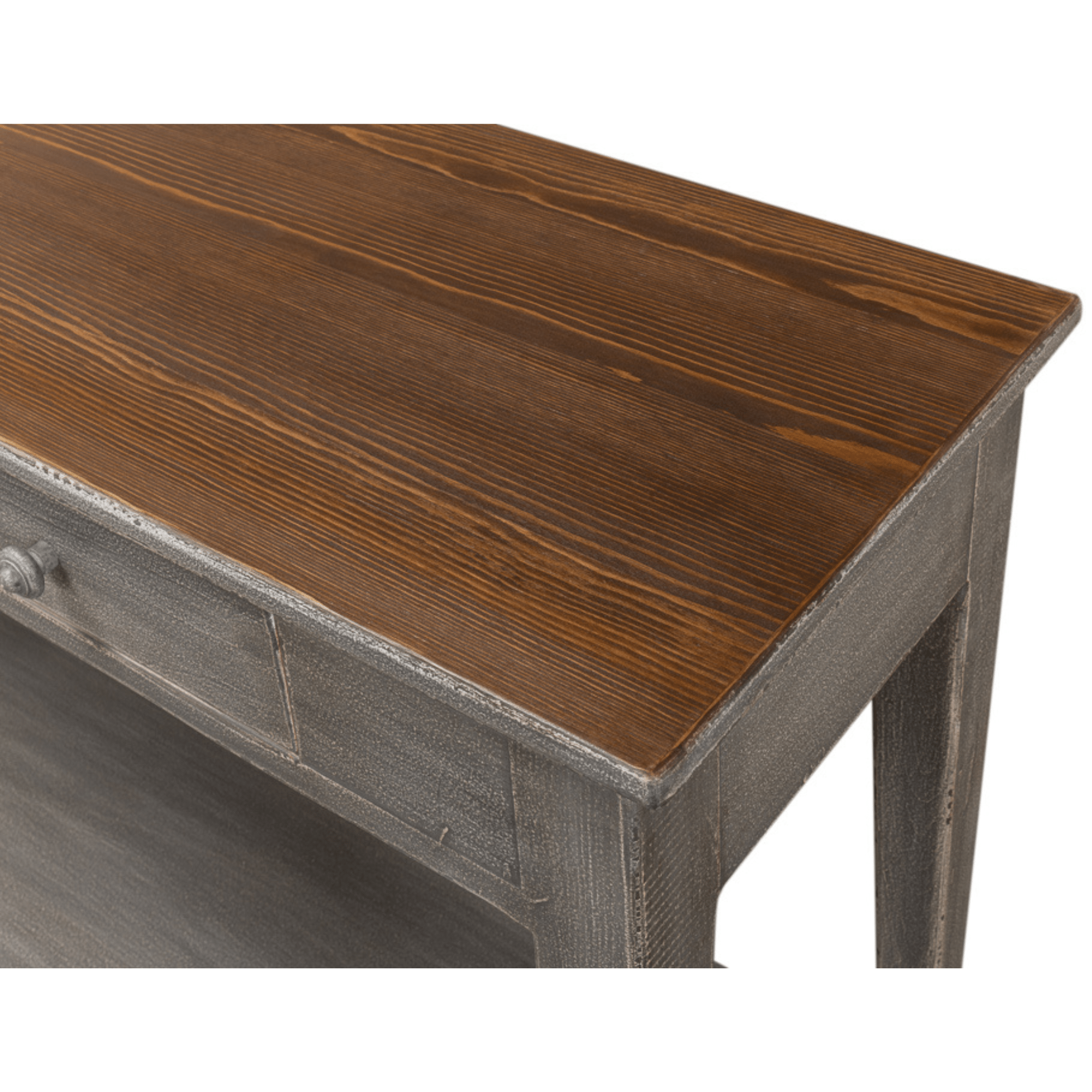 Modern Somerset Island Console Table - Elegant Entryway Sofa Table for Hallway, Living Room & Bedroom - Sturdy Wooden Hall Table with Storage Shelf - Perfect for Home Decor & Small Space Organization