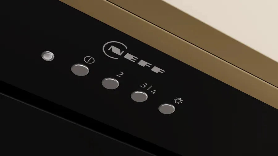 Neff 52cm Integrated Range Hood in Black - N70 D54NAC1S0A | Modern Kitchen Appliance for Efficient Cooking & Smoke Extraction