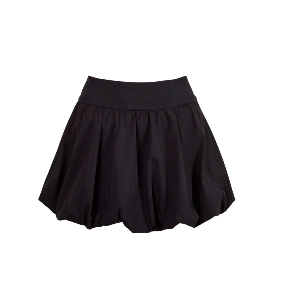 Serena Bubble Skirt for Women - Flowy A-Line Midi Skirt with Elastic Waist | Perfect for Casual Outfits, Date Nights & Summer Vacations