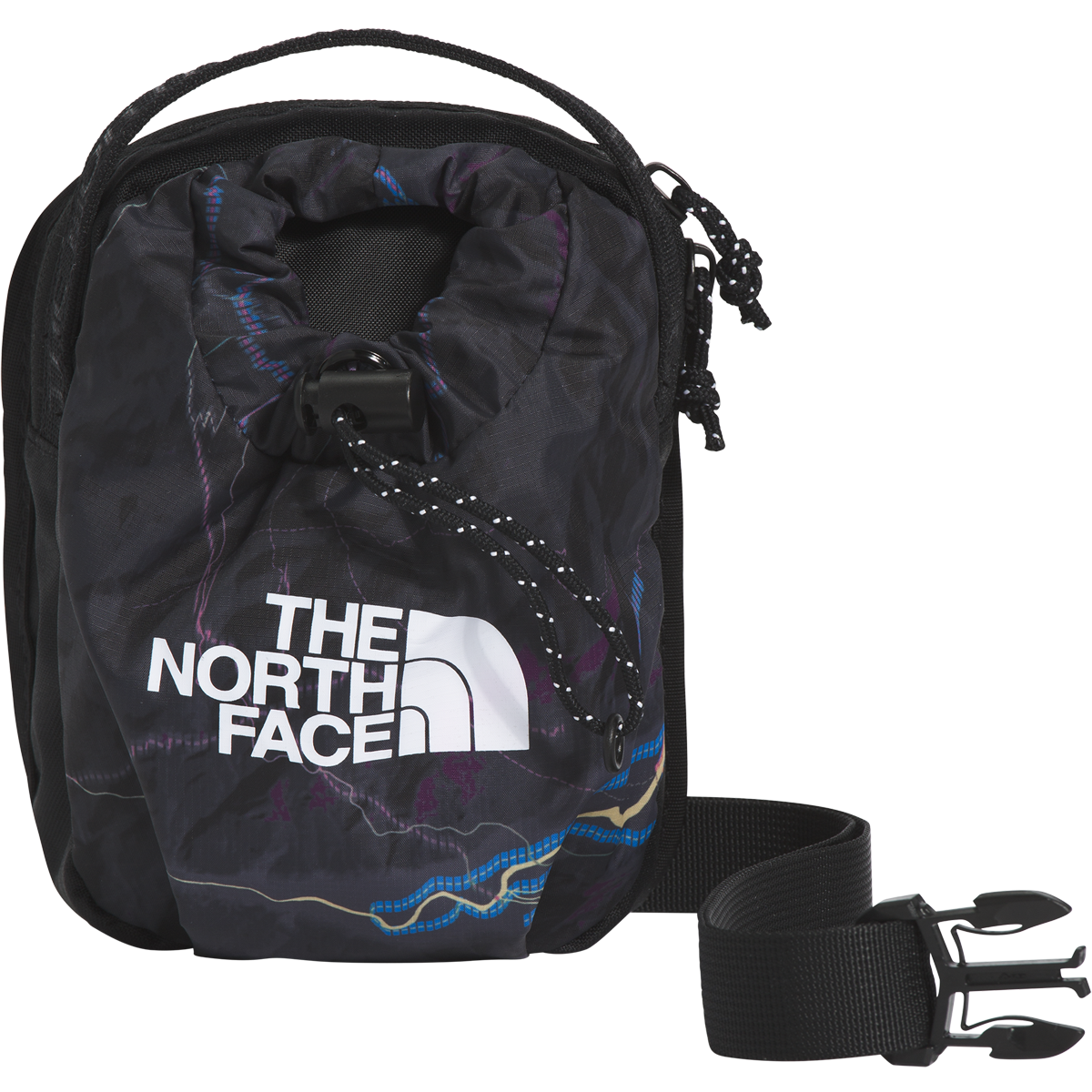 IRJ-TNF Black Trail Glow Print