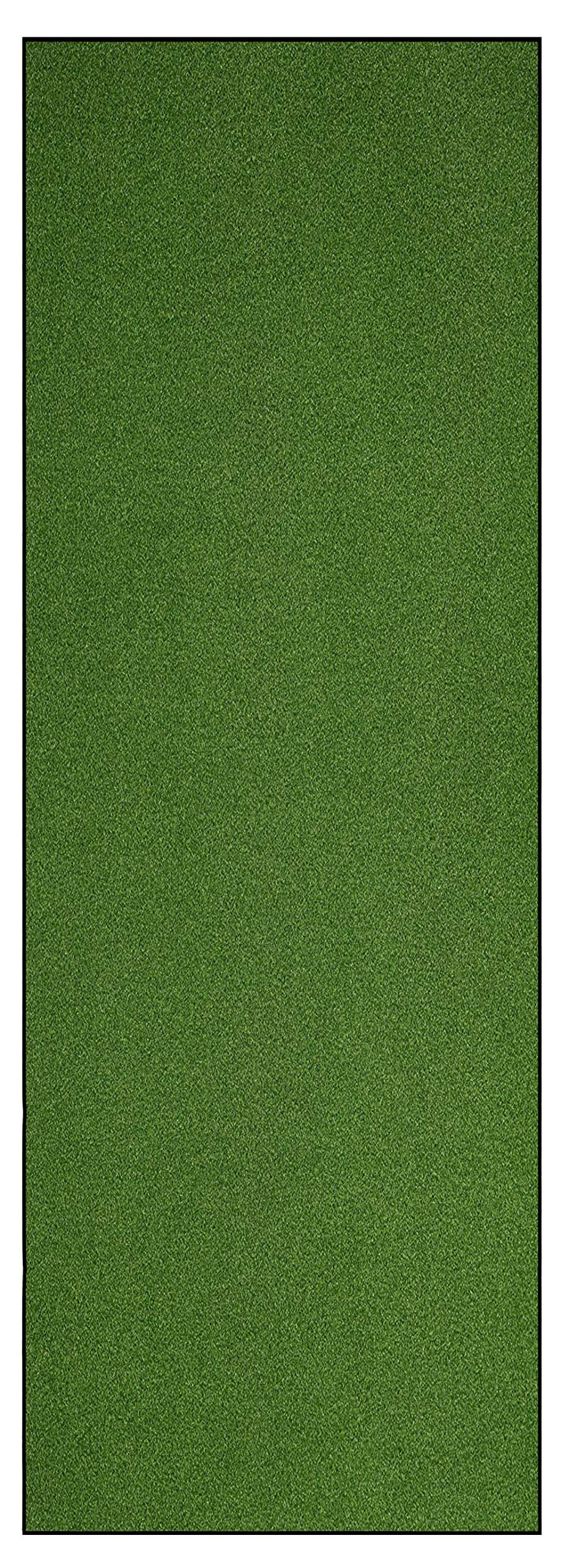 Premium Green Artificial Grass Turf Mat - 5' x 10' Indoor/Outdoor Realistic Fake Grass Rug with Thick Polypropylene Lawn - Perfect for Patio, Balcony, Playroom & Home Decor