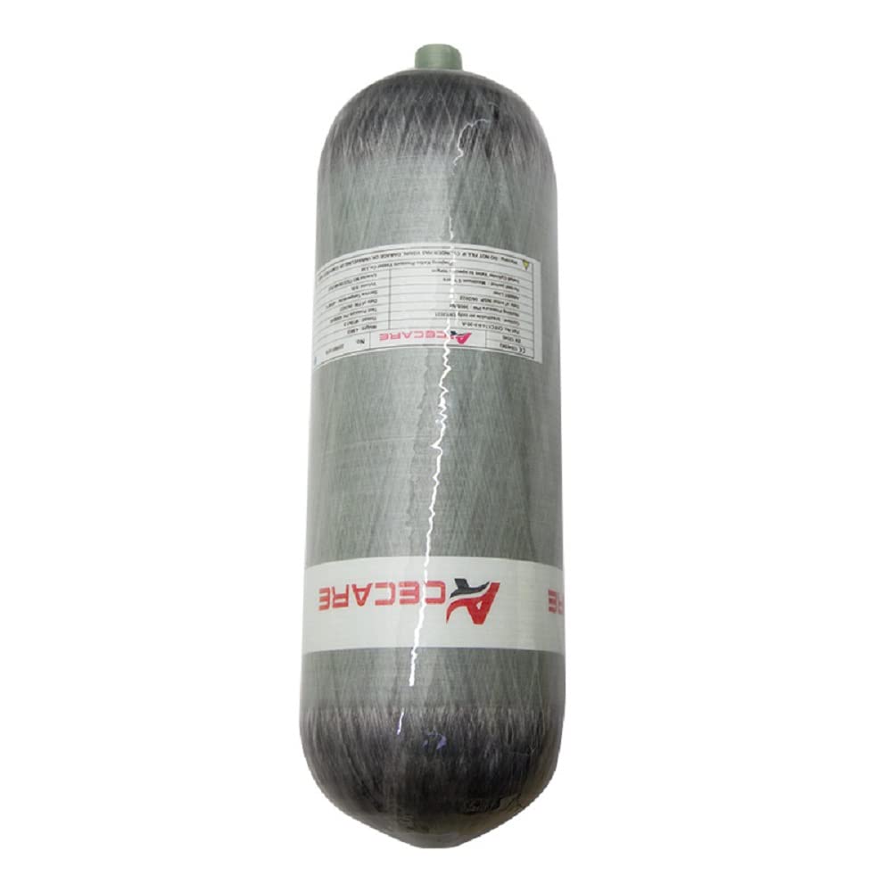 **Acecare 4500Psi Carbon Fiber High Pressure Air Tank - M18X1.5 Thread for Airgun, Air Rifle & Paintball - Lightweight & Durable for Outdoor Sports & Hunting**