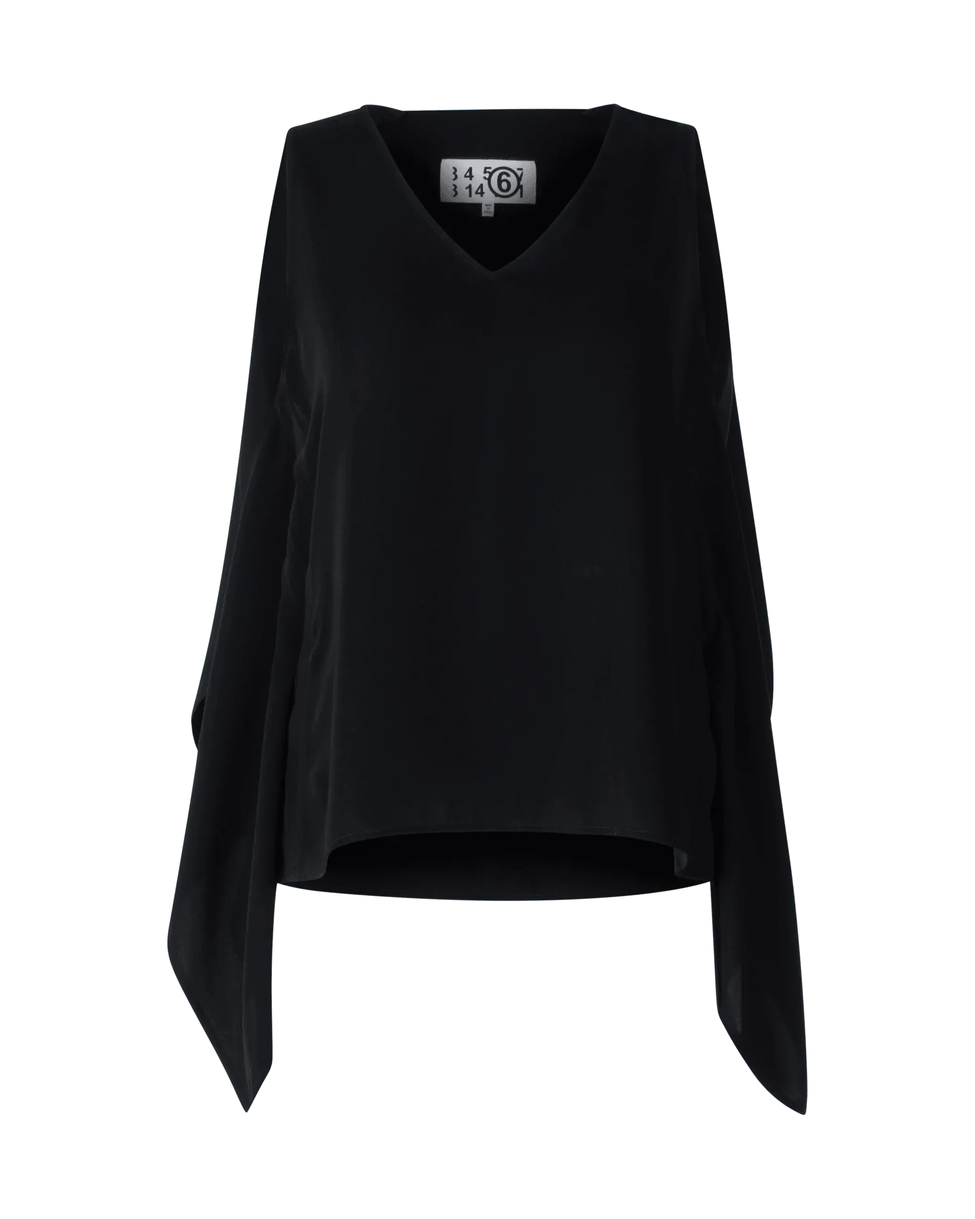 Elegant Draped Blouse 3159 - Women's Fashion Tops for Work, Party & Casual Wear | Flowy Chic Blouse for Office, Date Night & Everyday Outfits