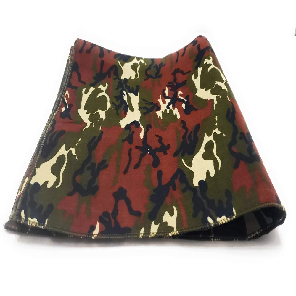 50 Pack Western Style Bandanas for Men & Women - Bulk Cowboy Bandanas for Rodeo, Horse Riding, Outdoor Adventures & Western Themed Parties