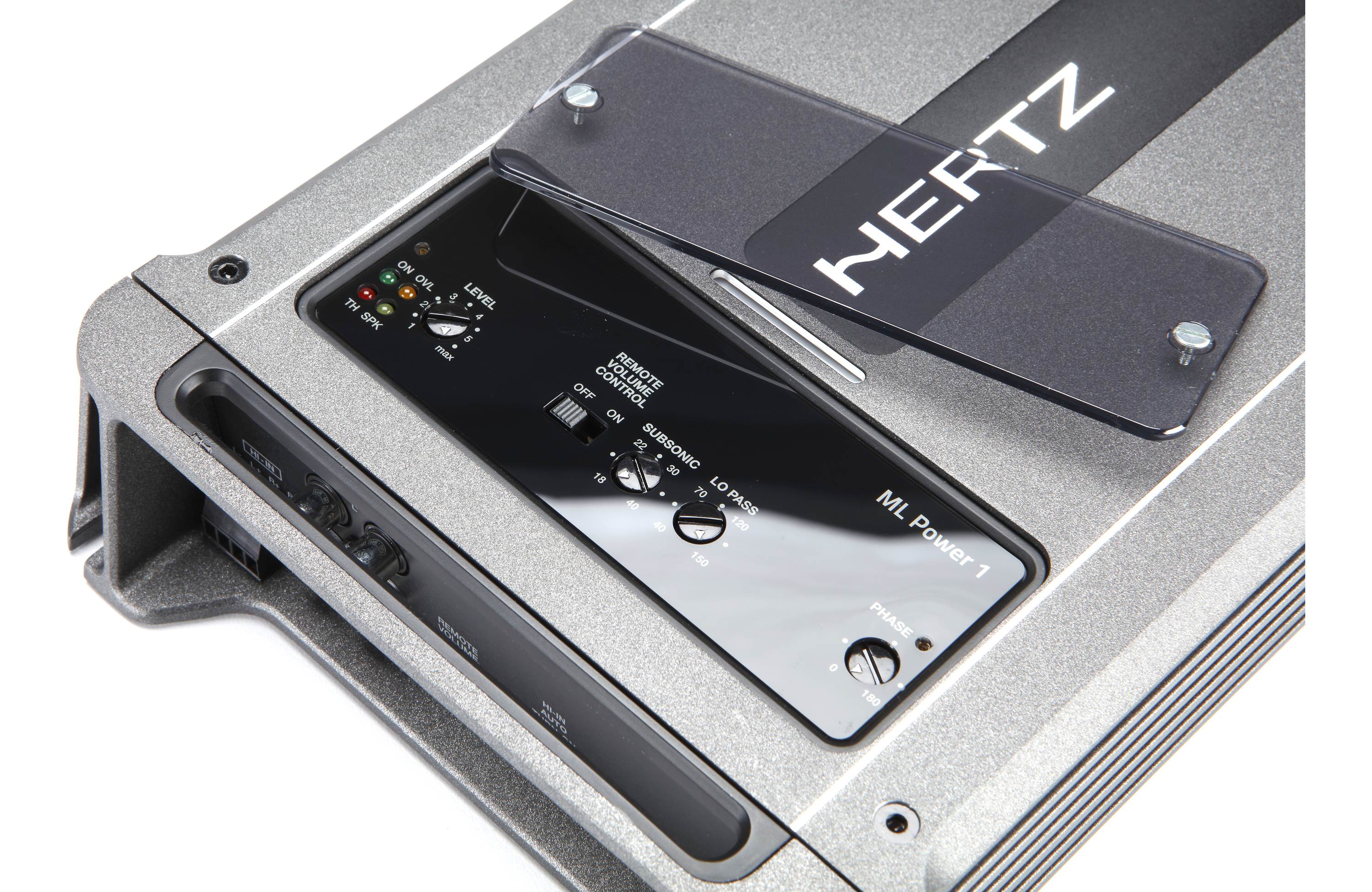 Hertz Mille Power 1 D Class Mono Car Amplifier - High Power 1 Ohm Stable Mono Block Amp for Car Audio Systems | Perfect for Subwoofers & Bass Boost in Vehicles