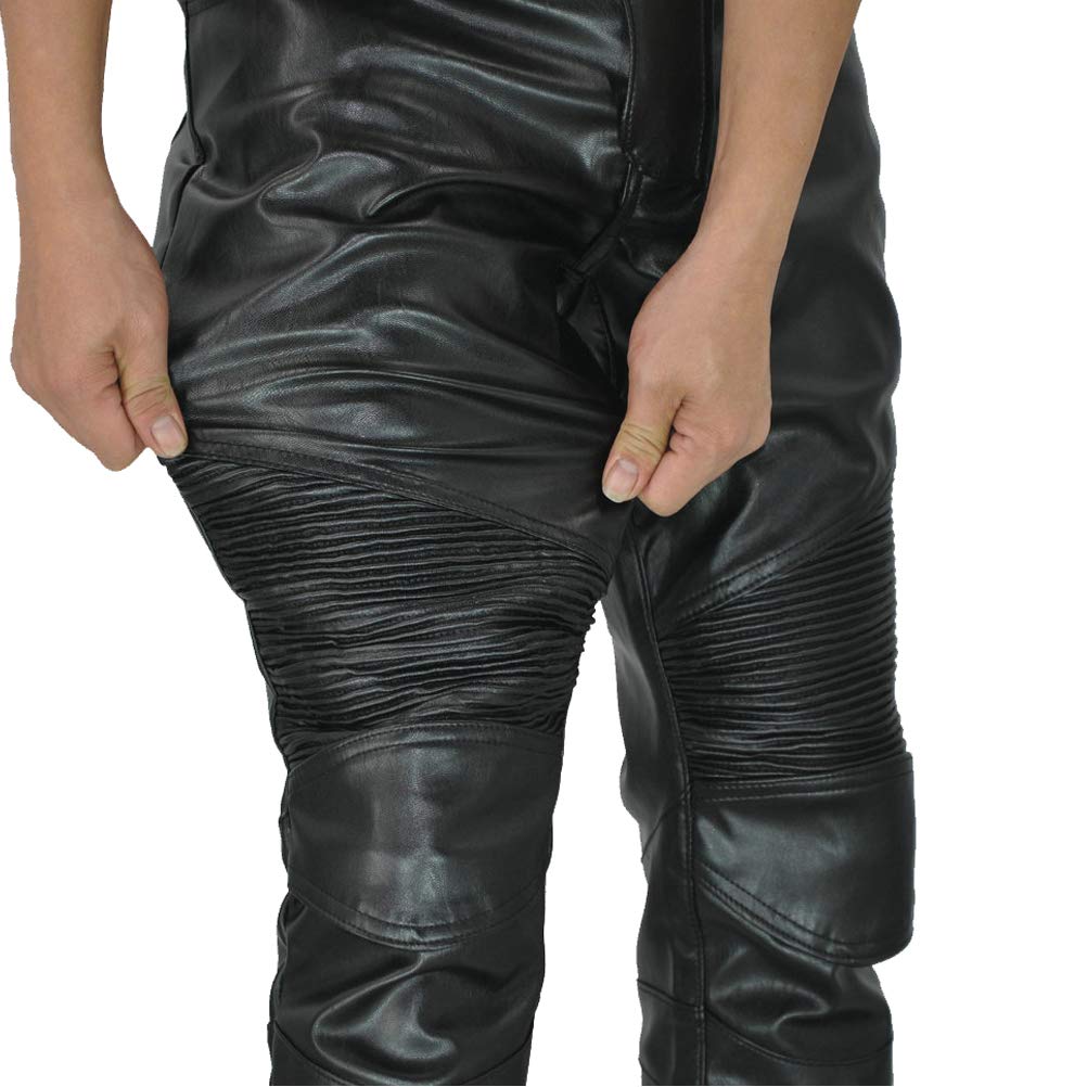 Waterproof & Windproof Motorcycle Riding Pants for Men - CE Certified Armor Knee & Hip Pads - Durable Motocross Pants for Off-Road & Street Riding - Ideal for Adventure Touring, Commuting & Long-Distance Motorcycle Trips