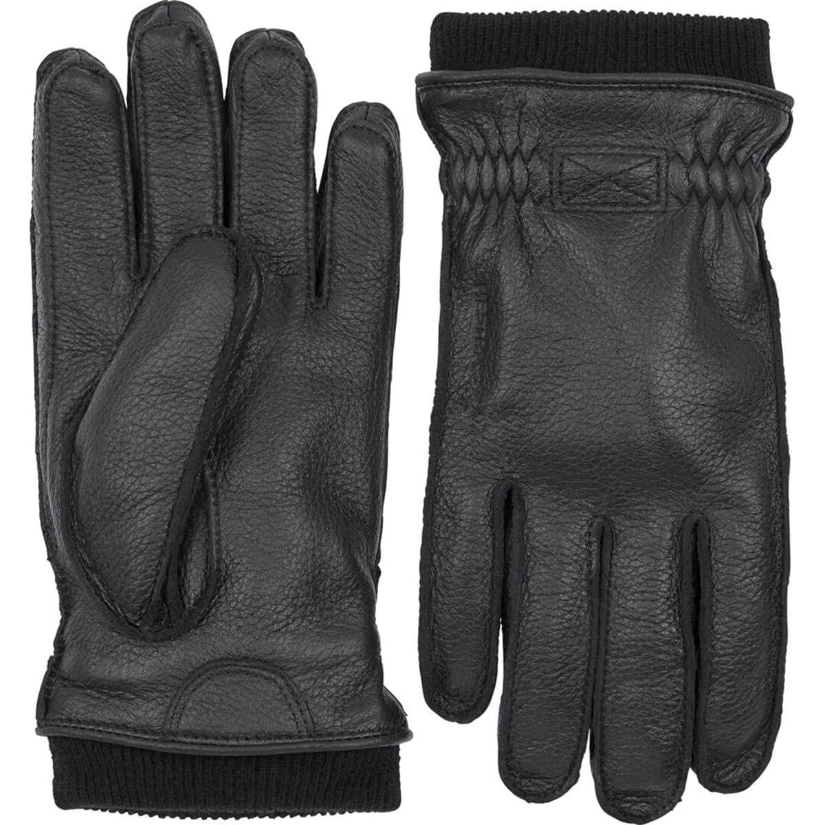 Hestra Men’s Malte Leather Winter Gloves - Insulated Cold Weather Gloves for Skiing, Snowboarding & Outdoor Activities