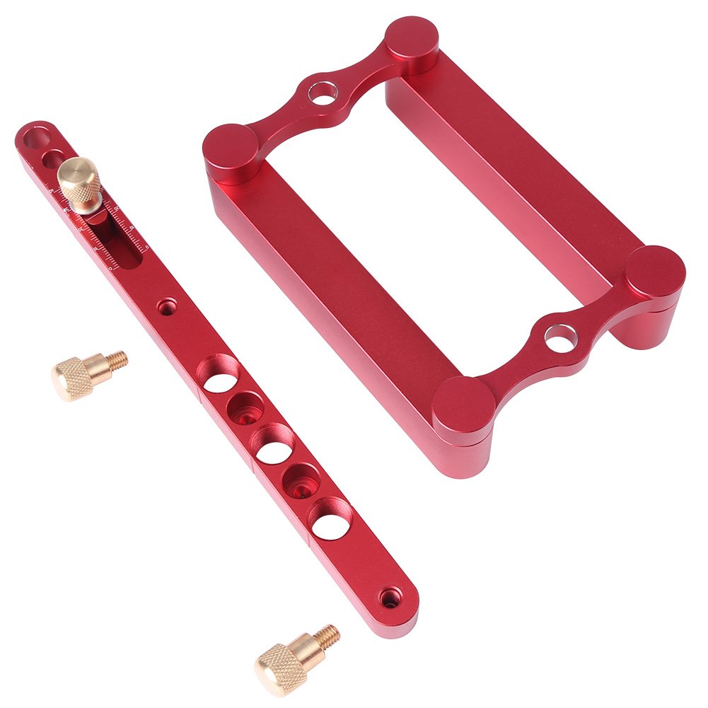 Wooden Dowel Kit - 6/8/10mm Furniture Dowel Pins, Drill Hole Guide & Joinery Tools for DIY Home Furniture Projects - Perfect for Cabinet Making, Bookshelf Assembly & Woodworking Repairs