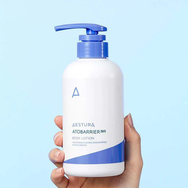 AESTURA Ato Barrier 365 Body Lotion 400ml - Intensive Moisturizing Cream for Dry & Sensitive Skin - Daily Hydration for Face & Body - Dermatologist Recommended Skincare