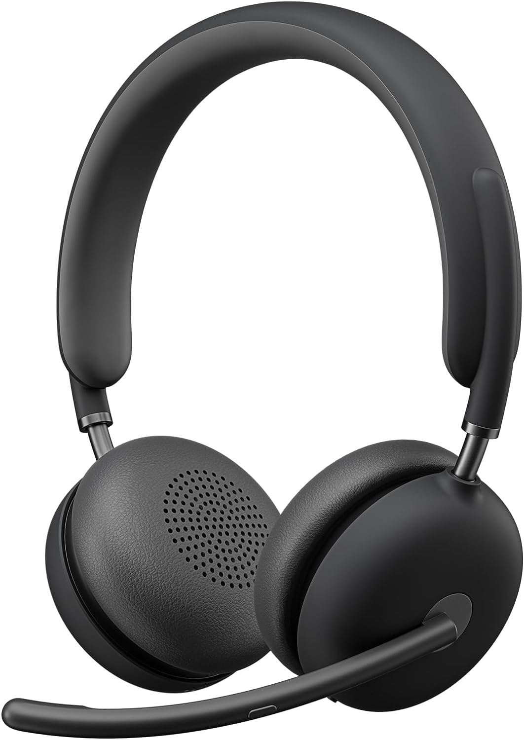 Logitech Zone 950 Premium Noise Canceling Wireless Headset with Hybrid ANC, Bluetooth 5.0, USB-C & USB-A - Certified for Zoom, Google Meet, Microsoft Teams - Graphite (Renewed) - Perfect for Remote Work, Online Meetings & Gaming