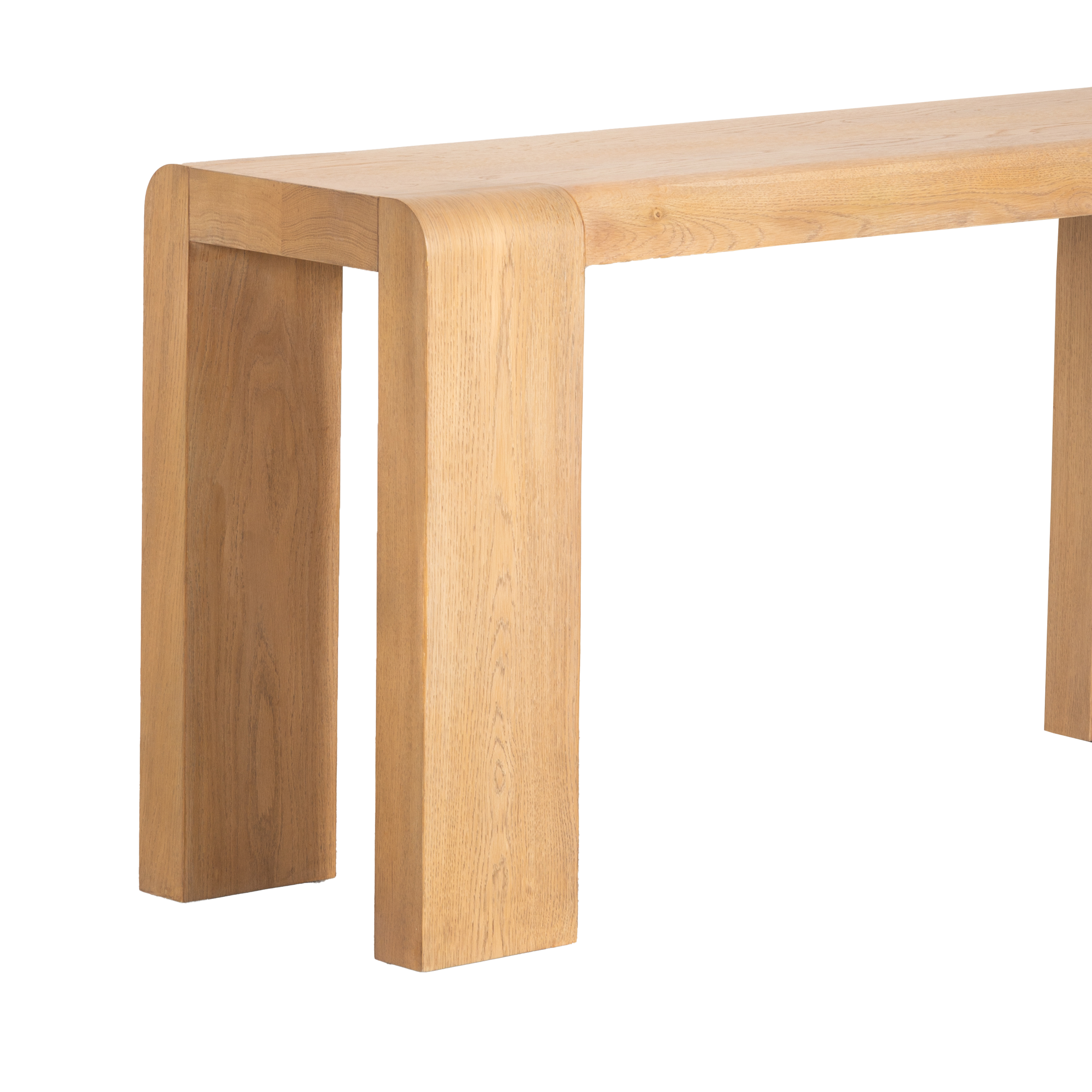 Modern Arco Console Table - Mid Century Entryway Sofa Table, Narrow Hallway & Living Room Accent Furniture for Home Decor