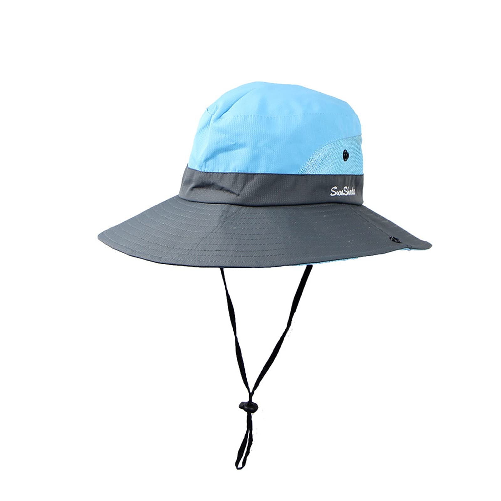 Breathable Mesh Sun Hat for Women - Foldable Wide Brim Straw Hat with Cooling Holes, UV Protection & Roll-Up Design | Perfect for Beach, Gardening, Hiking & Outdoor Activities
