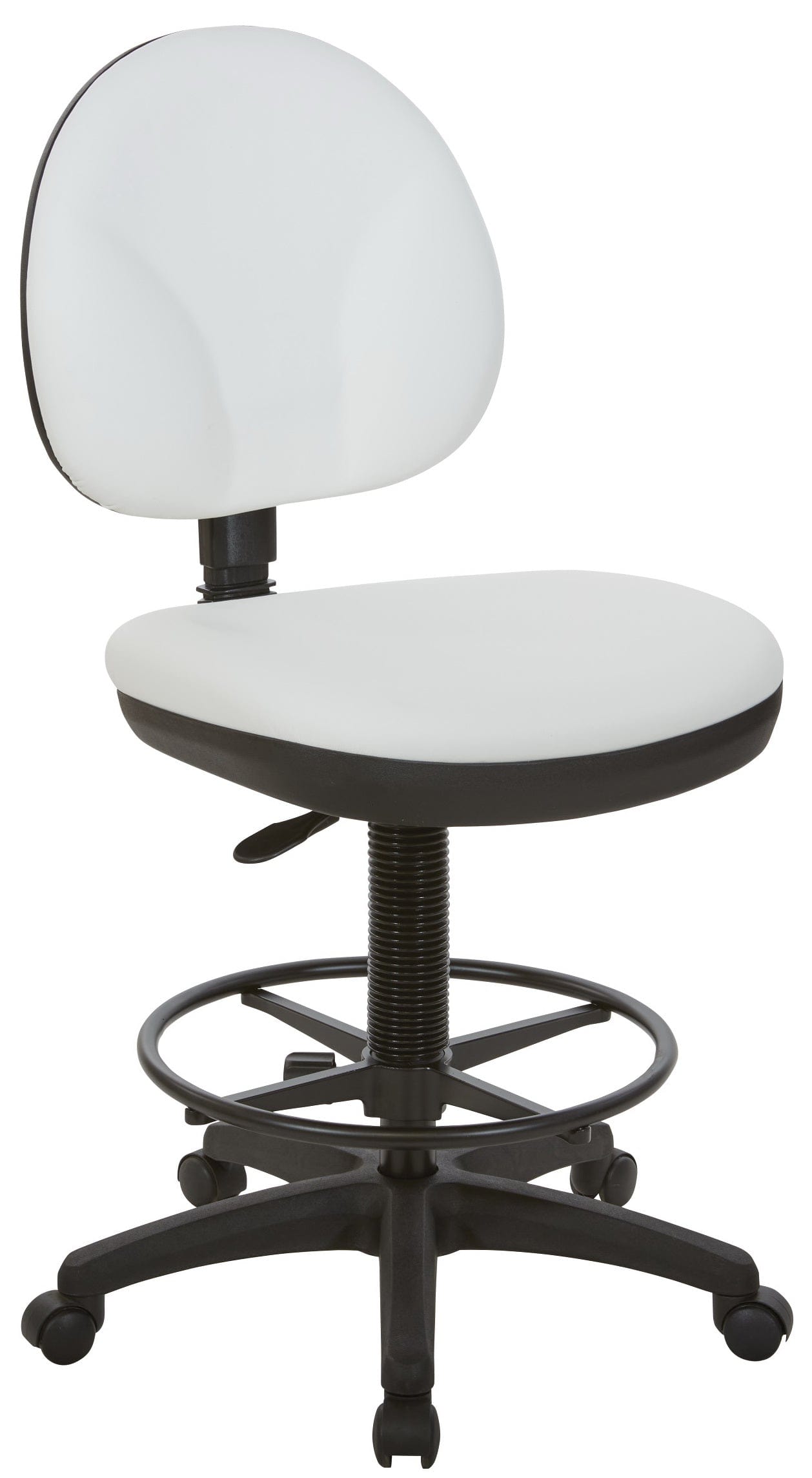Ergonomic Drafting Chair with Sculptured Seat & Back Support - Adjustable Height Office Chair for Architects, Designers & Artists - Perfect for Drafting Tables, Studios & Home Offices