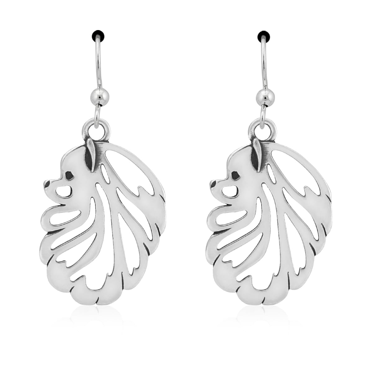Sterling Silver Pomeranian Dog Stud Earrings - Cute Small Dog Head Design Jewelry for Women & Girls - Perfect Gift for Pet Lovers, Dog Owners & Animal Enthusiasts - Great for Daily Wear, Parties & Special Occasions