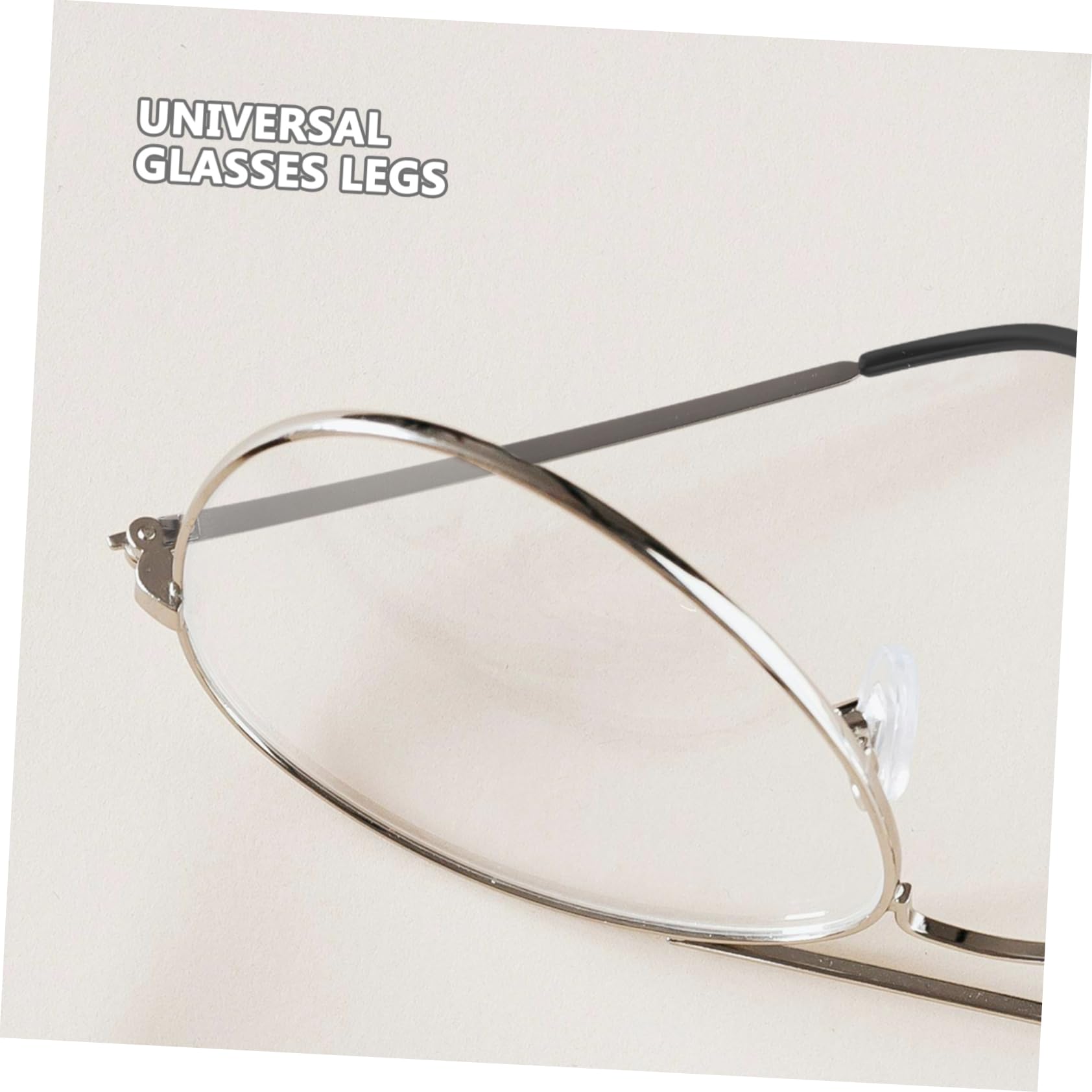Healeved 3 Pairs Glasses Replacement Arms - Durable Eyeglass Temple Repair Kit for Broken Frames, Universal Fit for Most Glasses - Perfect for Reading, Driving & Daily Wear