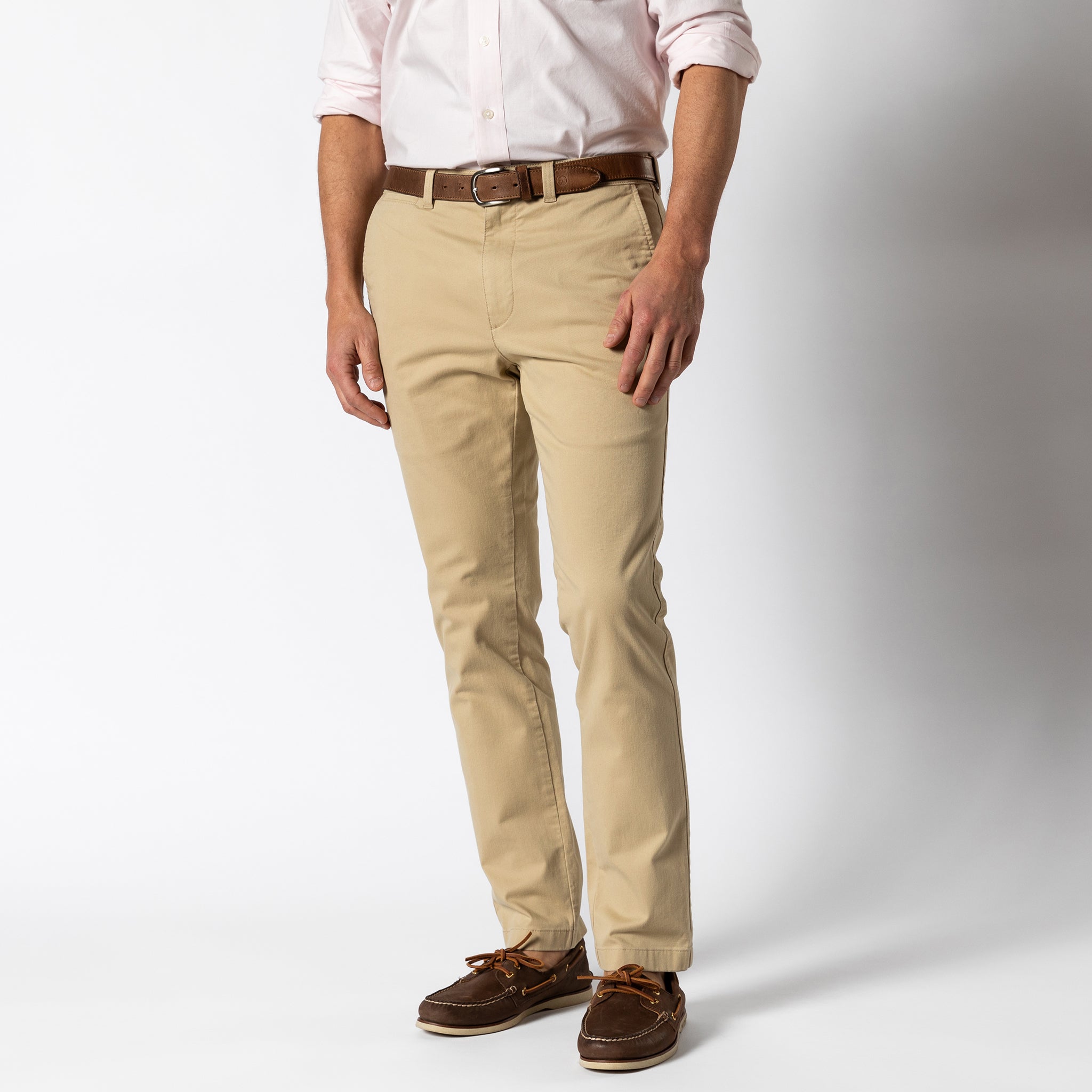 Slim Fit Gold School Chino Pants for Men - Comfortable & Stylish Casual Trousers - Perfect for School, Office, and Everyday Wear