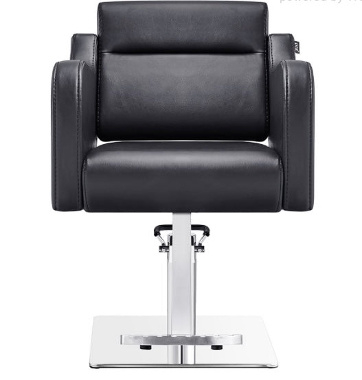 Bellano Salon Chair - Professional Hydraulic Barber Styling Chair with Adjustable Height & Swivel Base for Hair Salons, Spas & Home Use