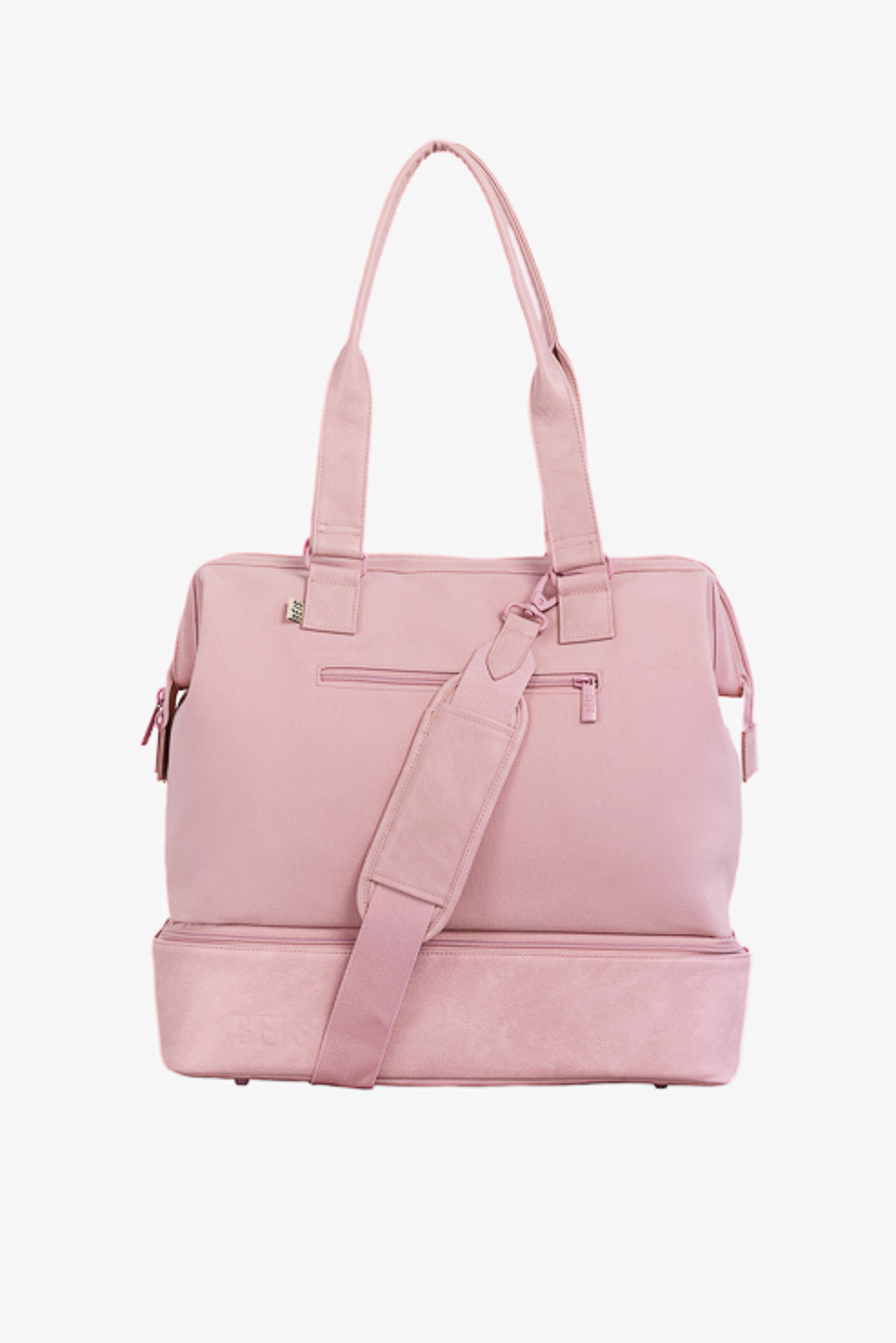Mini Weekender Bag in Atlas Pink - Stylish & Compact Travel Tote for Weekend Getaways, Gym, or Daily Commute