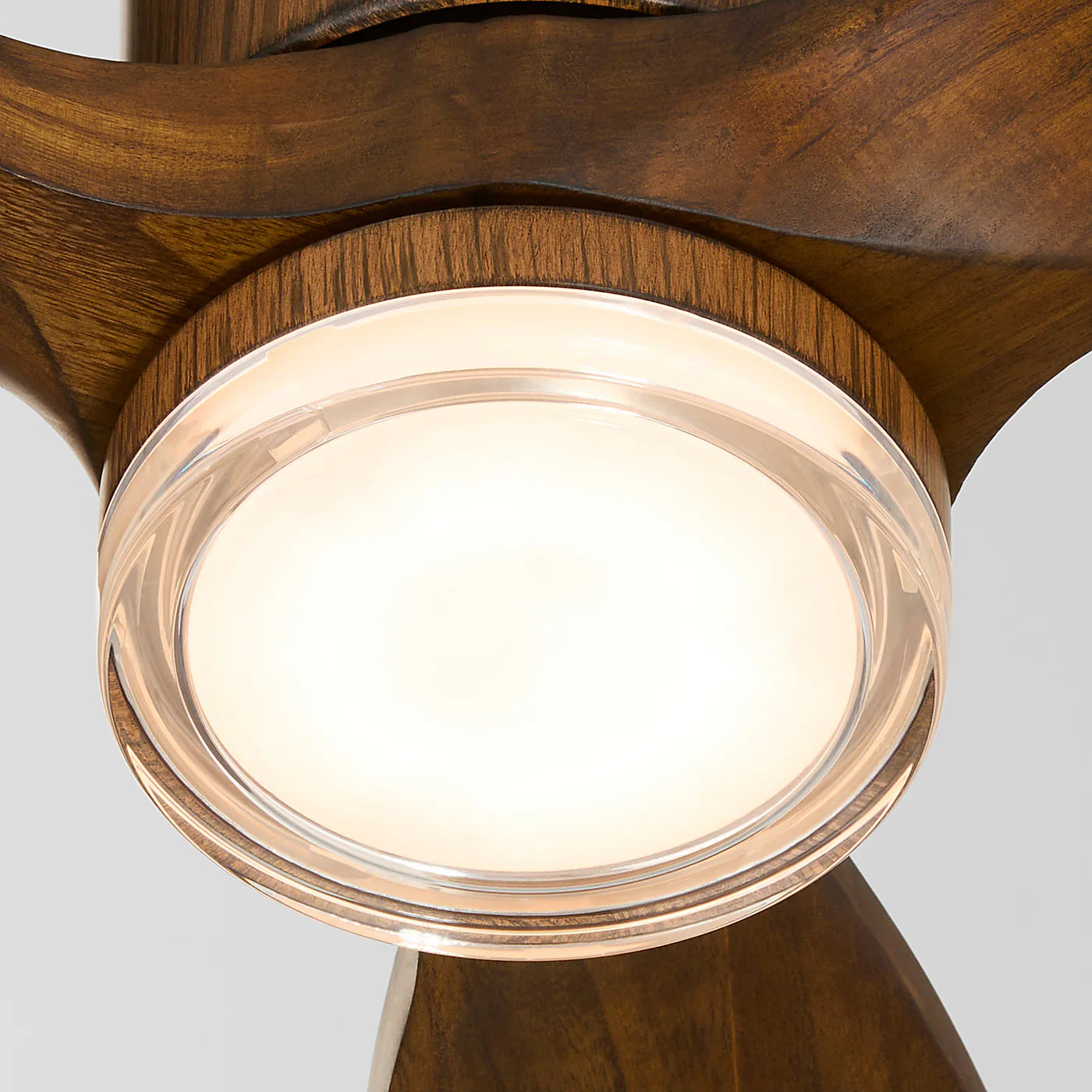 Cyan Design MISTRAL 11956 56-Inch LED Ceiling Fan with Walnut Finish & Paulownia Wood Blades - Perfect for Living Room, Bedroom, and Outdoor Spaces