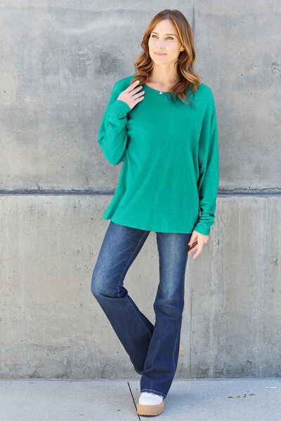 Stylish Round Neck Long Sleeve T-Shirt for Men & Women | Comfortable Cotton Casual Tee | Perfect for Everyday Wear, Layering & Outdoor Activities