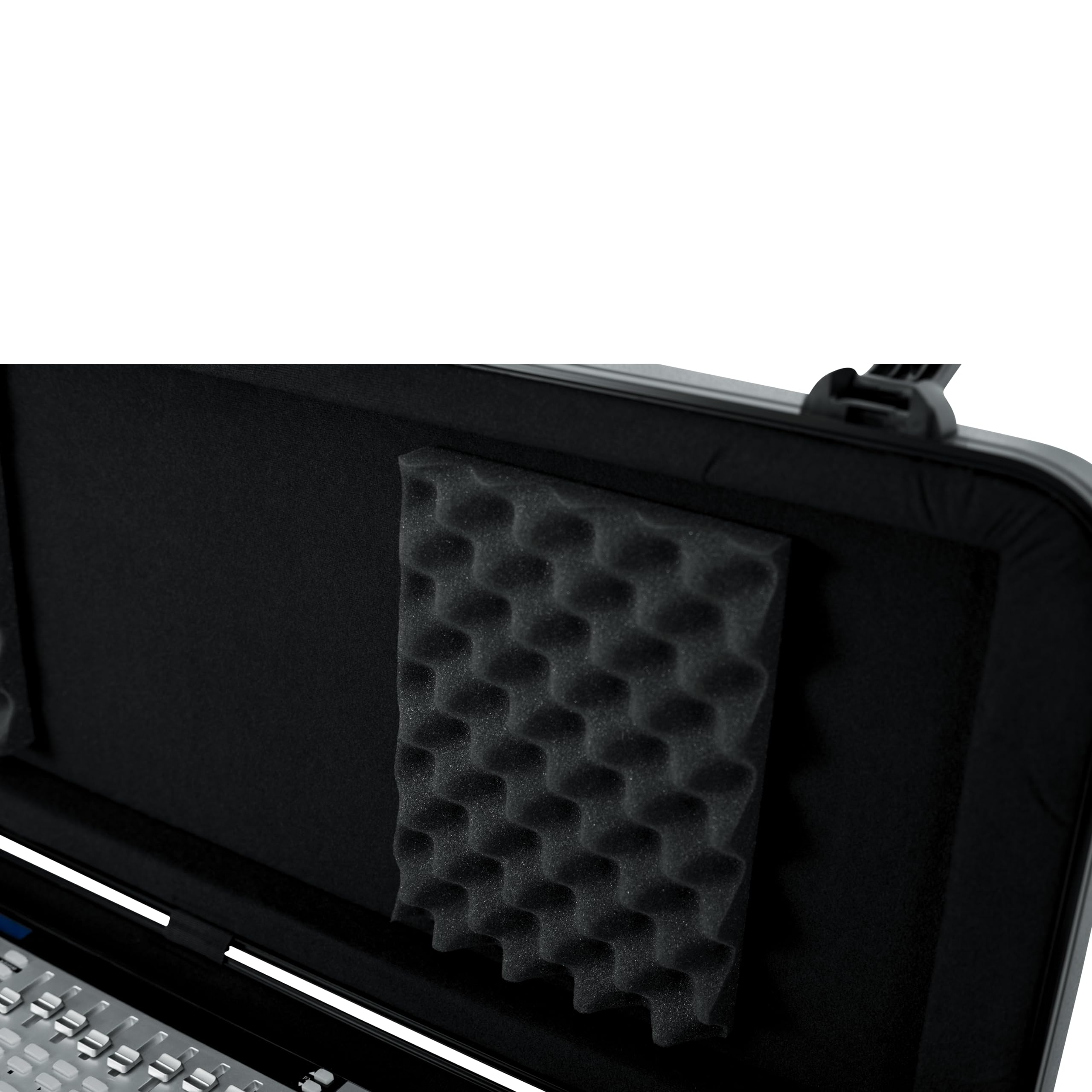 Gator GTSA-KEY49 TSA Approved Keyboard Case - Durable Travel Protection for 49-Key MIDI Controllers & Synthesizers - Perfect for Musicians, Producers & DJs On the Go