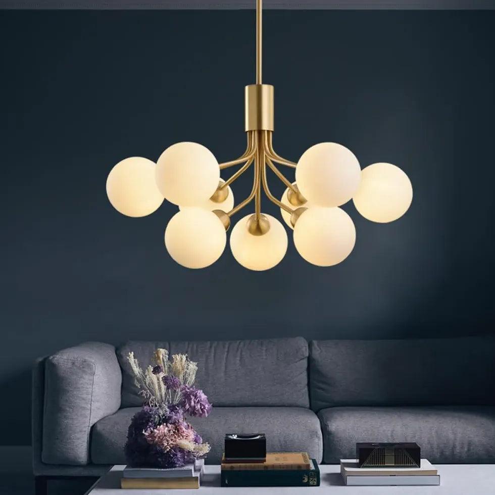 Stylish Tree Branch LED Chandelier - Modern Rustic Ceiling Light Fixture for Living Room, Bedroom, Dining Room | Perfect for Farmhouse, Boho & Nature-Inspired Home Decor