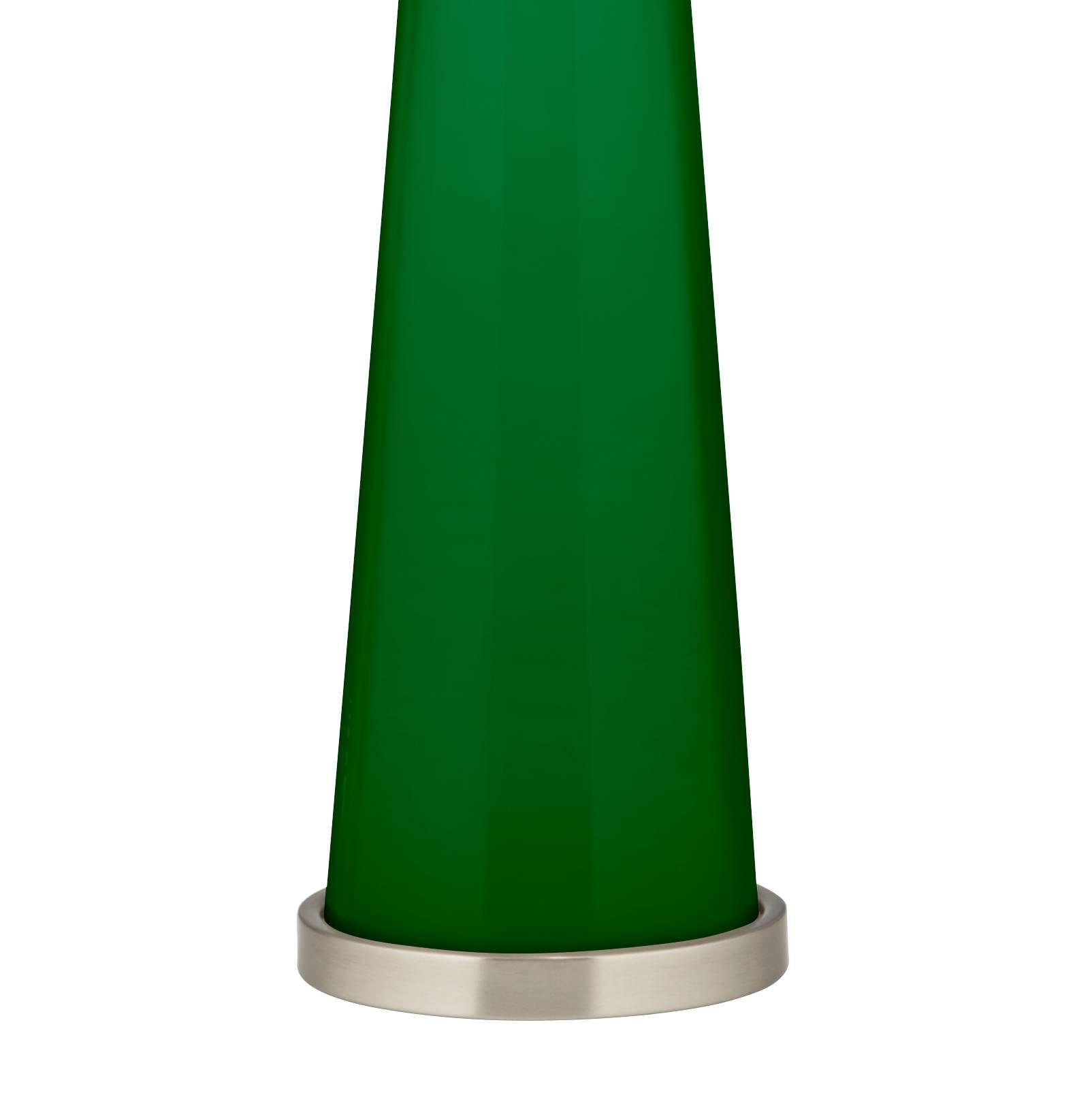 Peggy 29.75-Inch Envy Green Glass Table Lamp - Modern Home Decor for Living Room, Bedroom & Office