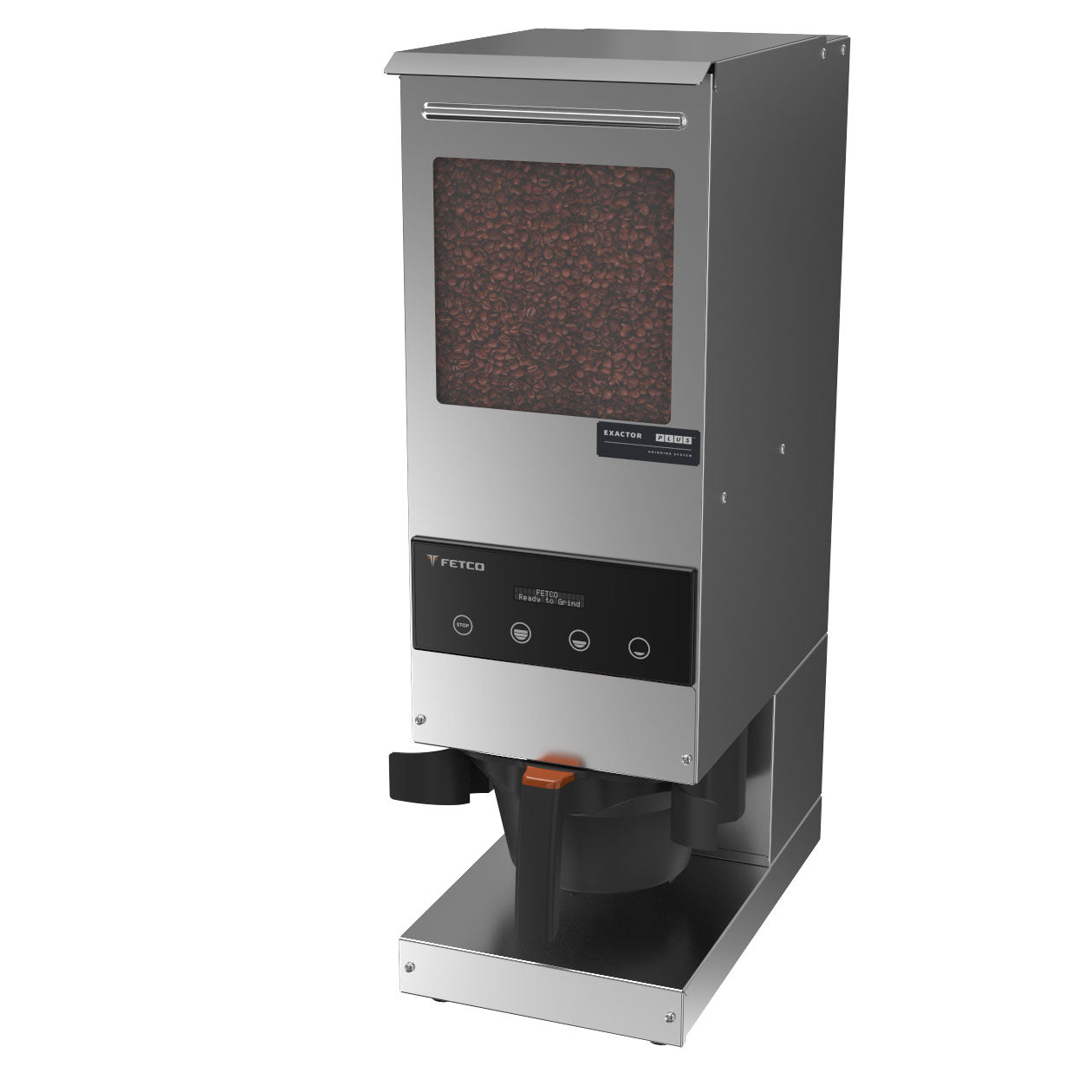 Fetco GRS 1201 Commercial Single Hopper Bulk Coffee Grinder - 1.5 lb Capacity for Cafes, Restaurants & Offices | Fresh Ground Coffee Maker