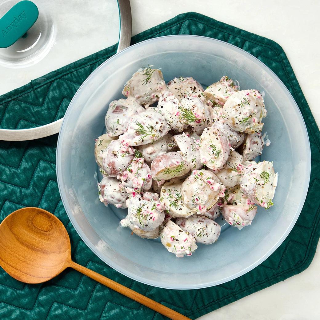 Delicious Baby Potato Salad Recipe - Easy Homemade Side Dish for Picnics, BBQs & Family Gatherings