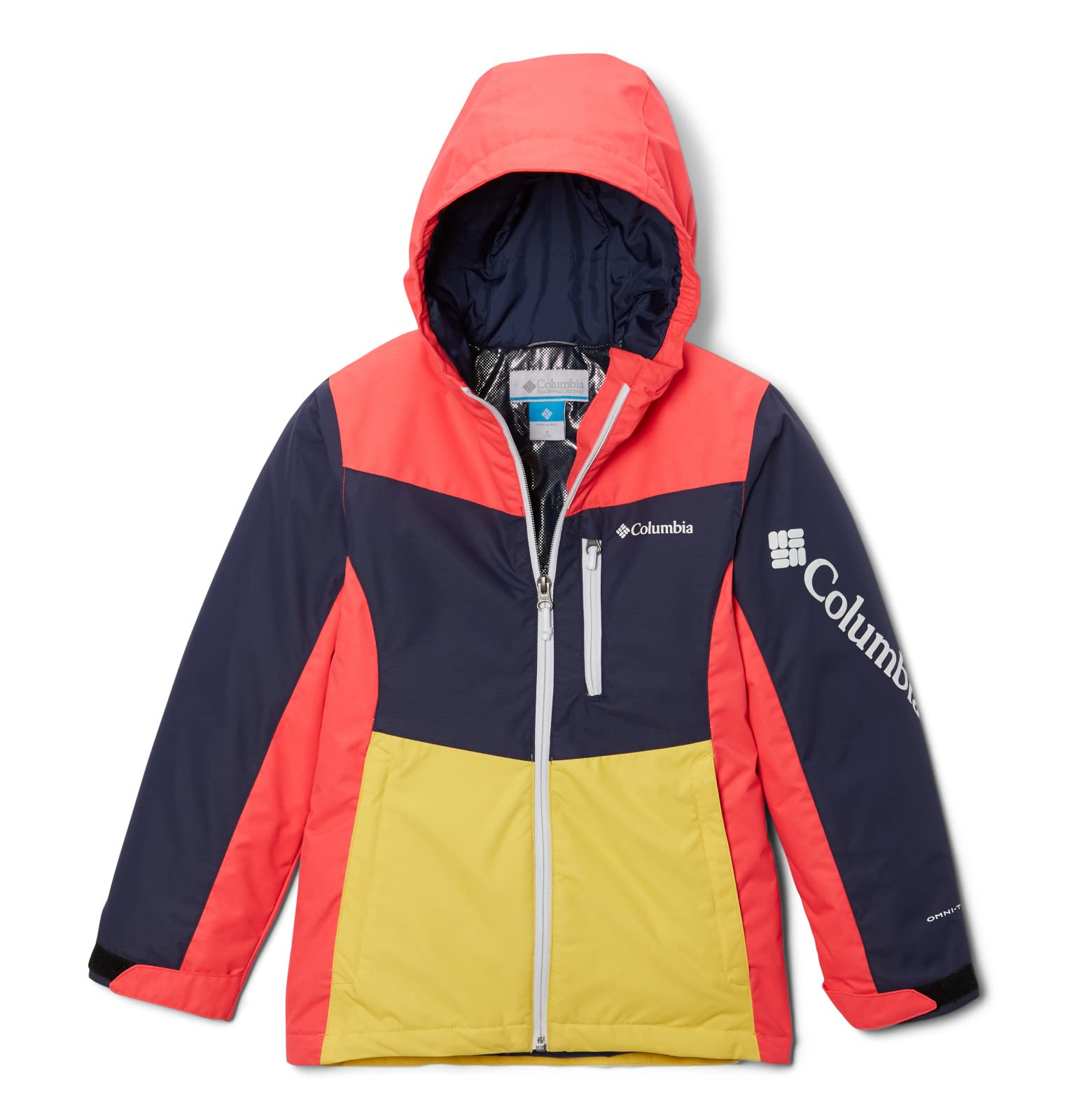 Columbia Girls' Little Rosie Run Insulated Jacket - Waterproof Winter Coat for Kids, Lightweight Warm Puffer Jacket for Outdoor Activities & School